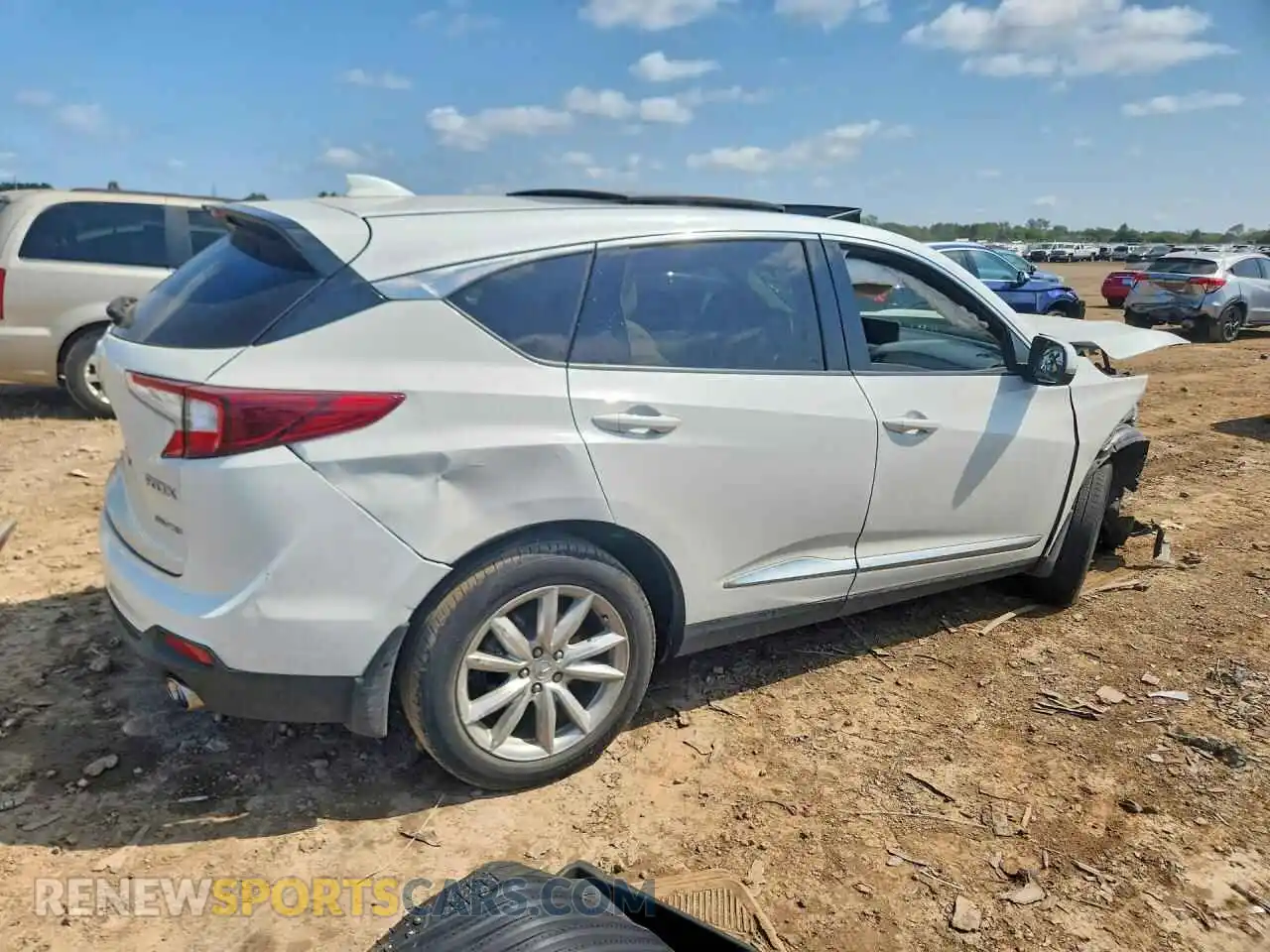3 Photograph of a damaged car 5J8TC2H30ML028546 ACURA RDX 2021