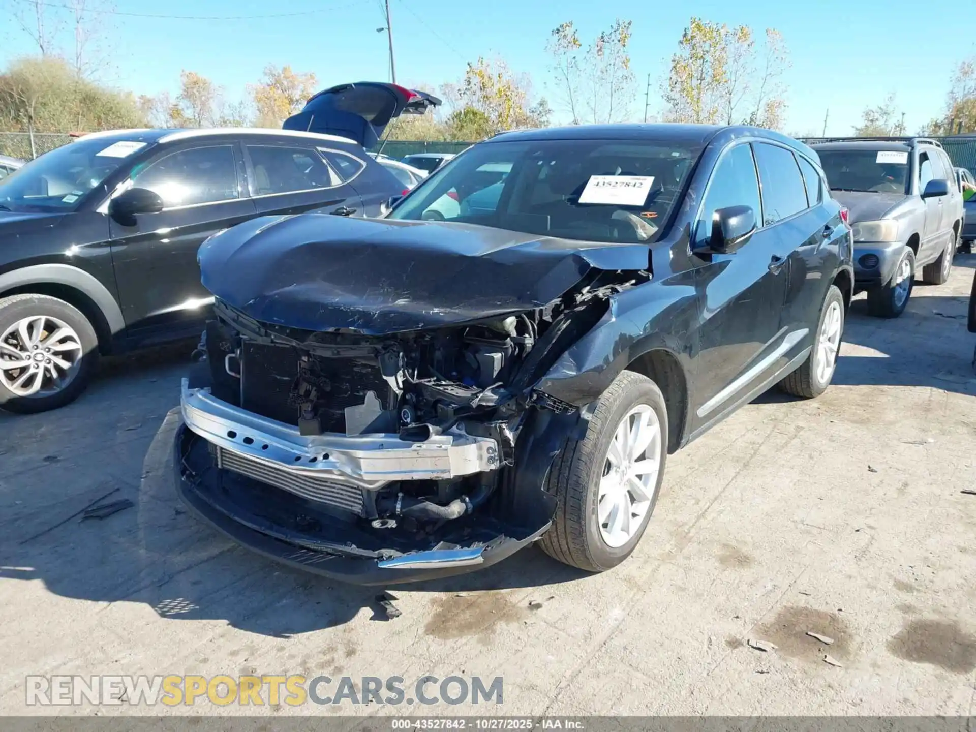 2 Photograph of a damaged car 5J8TC2H30ML032533 ACURA RDX 2021