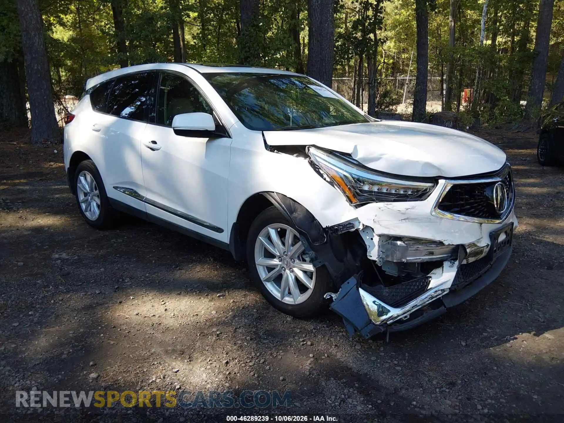 1 Photograph of a damaged car 5J8TC2H30ML035089 ACURA RDX 2021