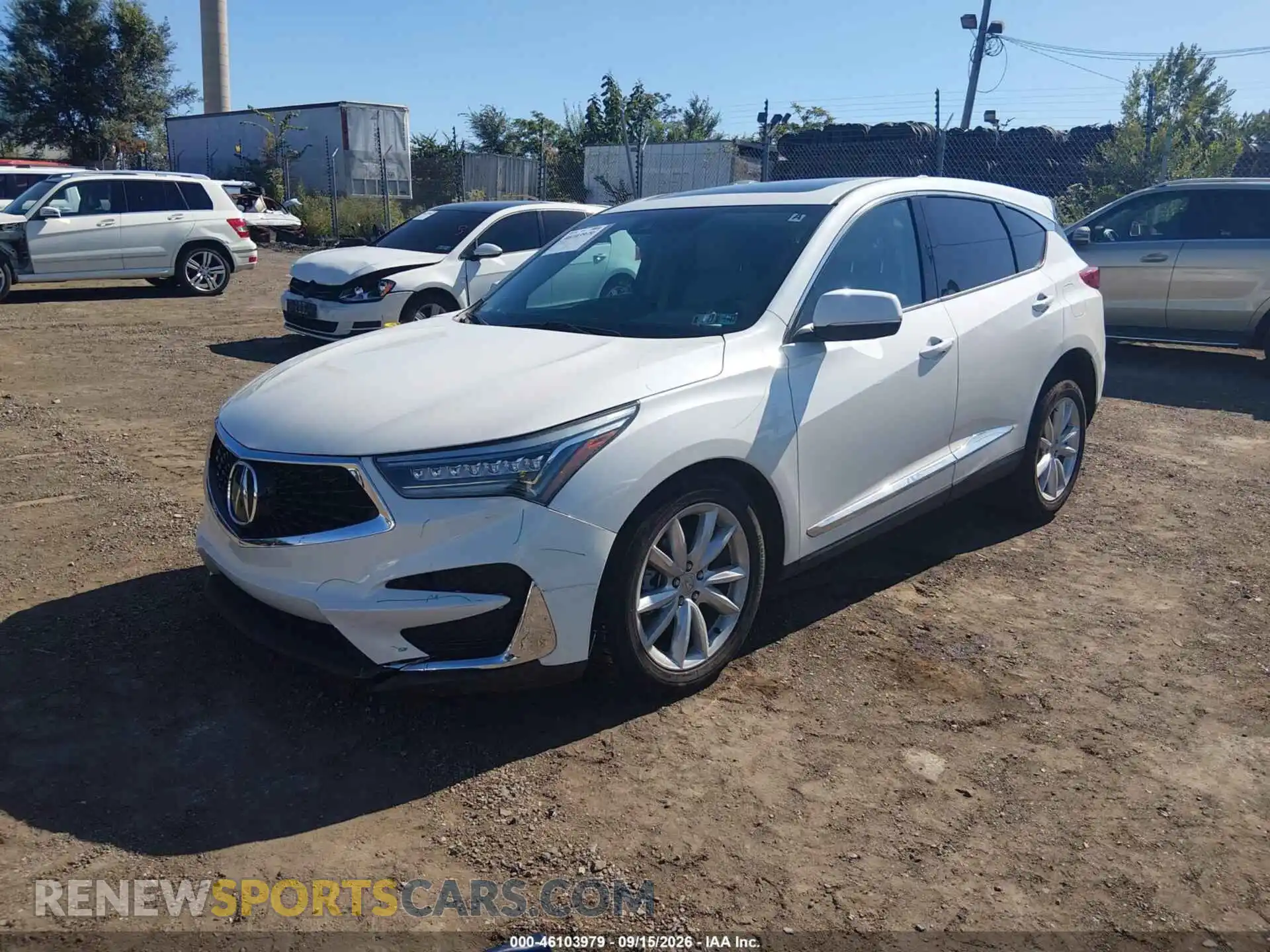 2 Photograph of a damaged car 5J8TC2H31ML017197 ACURA RDX 2021