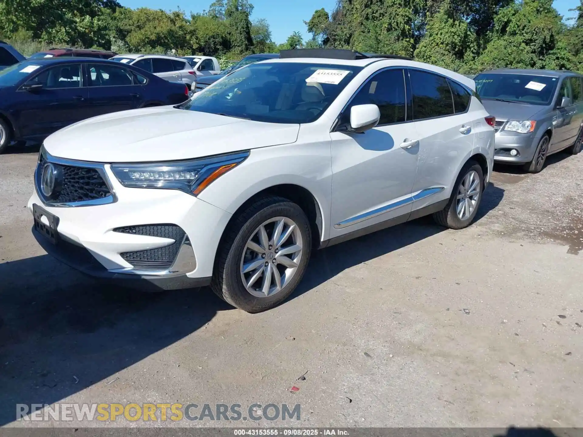 2 Photograph of a damaged car 5J8TC2H32ML017256 ACURA RDX 2021