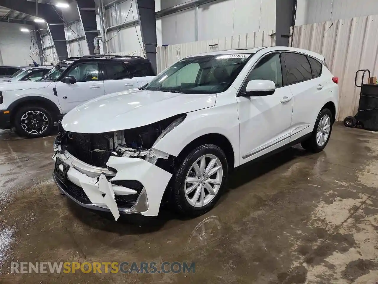 1 Photograph of a damaged car 5J8TC2H33ML012275 ACURA RDX 2021