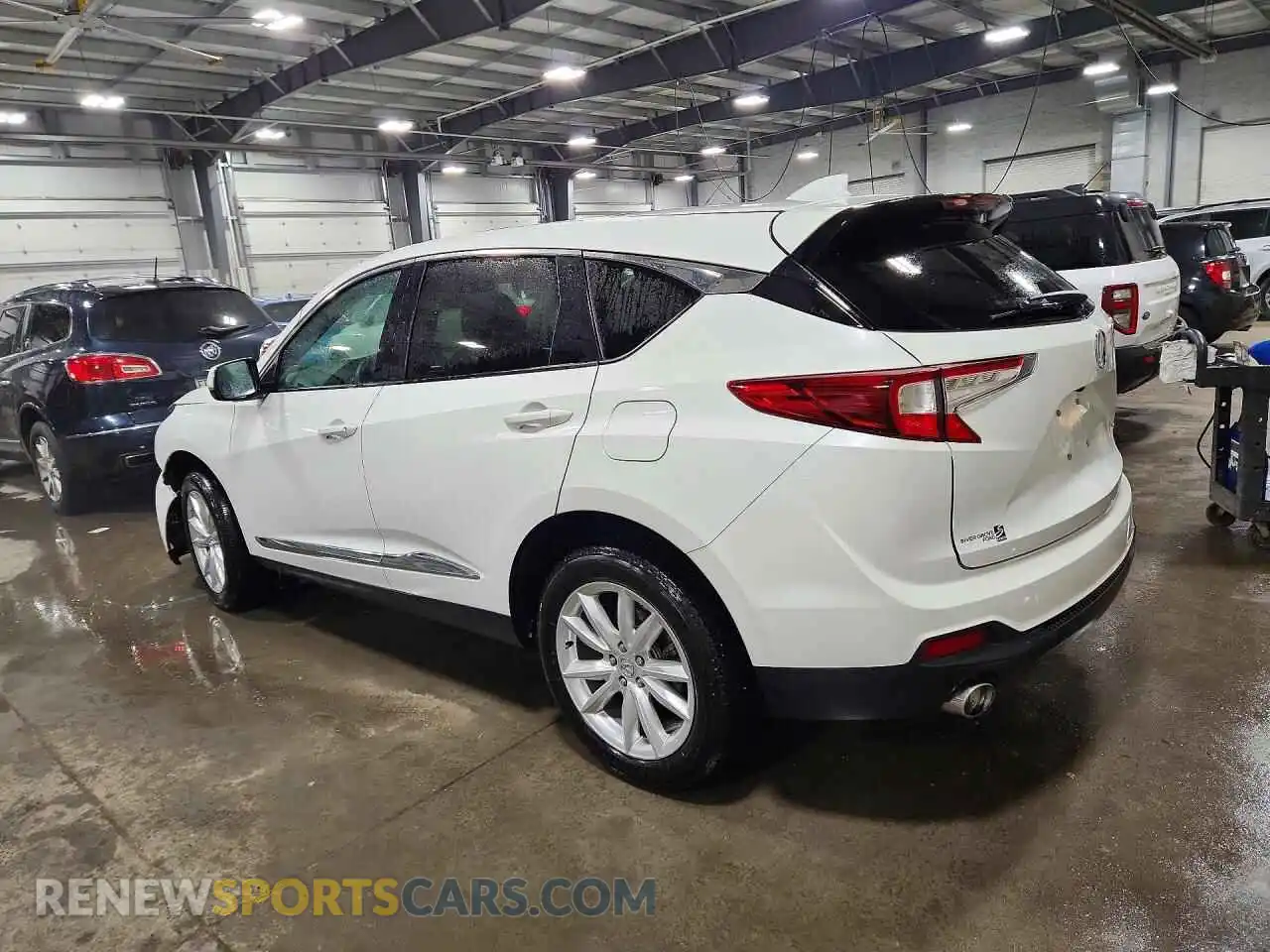 2 Photograph of a damaged car 5J8TC2H33ML012275 ACURA RDX 2021