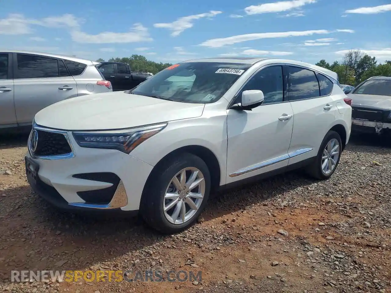 1 Photograph of a damaged car 5J8TC2H33ML035829 ACURA RDX 2021