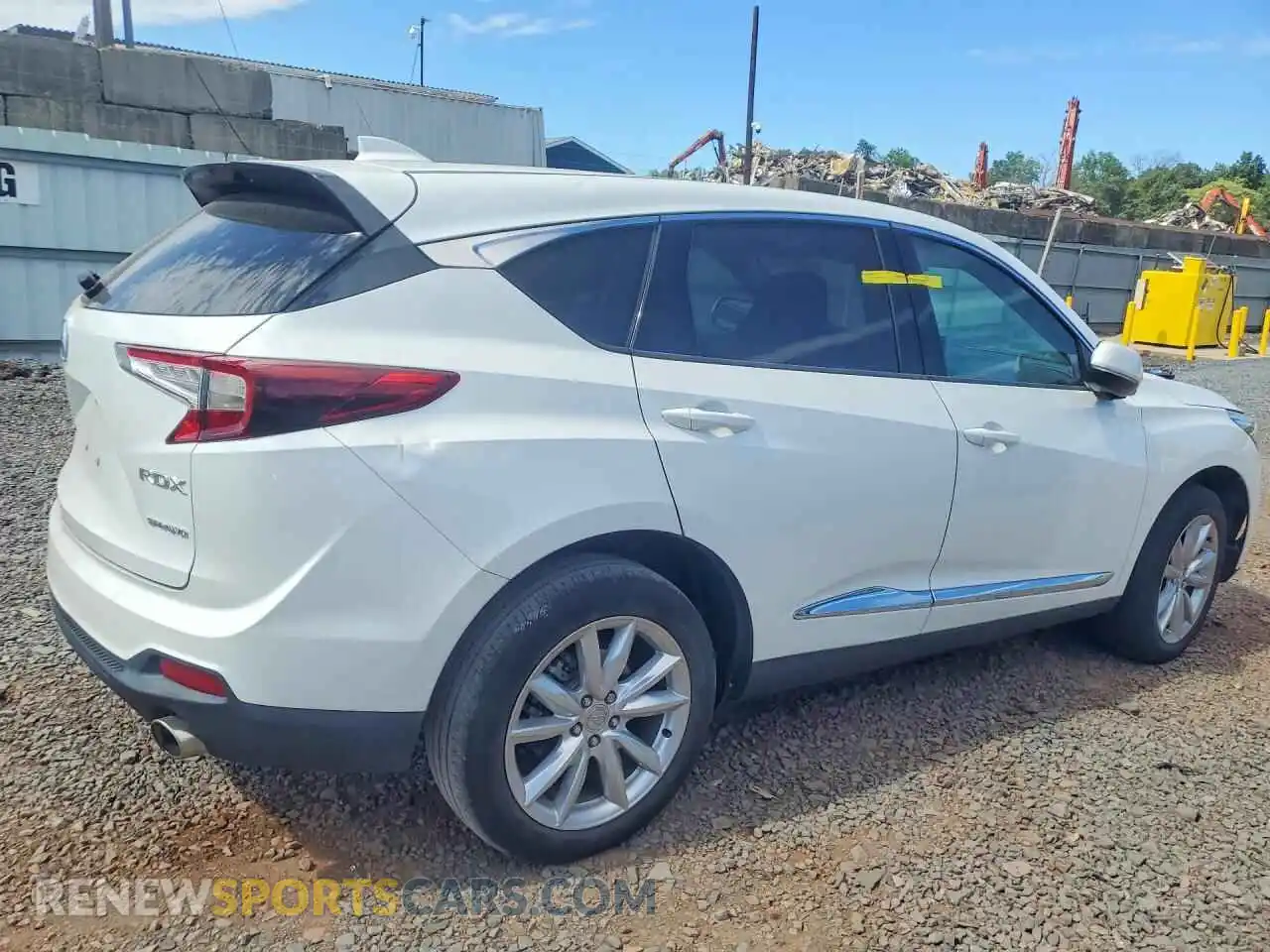 3 Photograph of a damaged car 5J8TC2H33ML035829 ACURA RDX 2021
