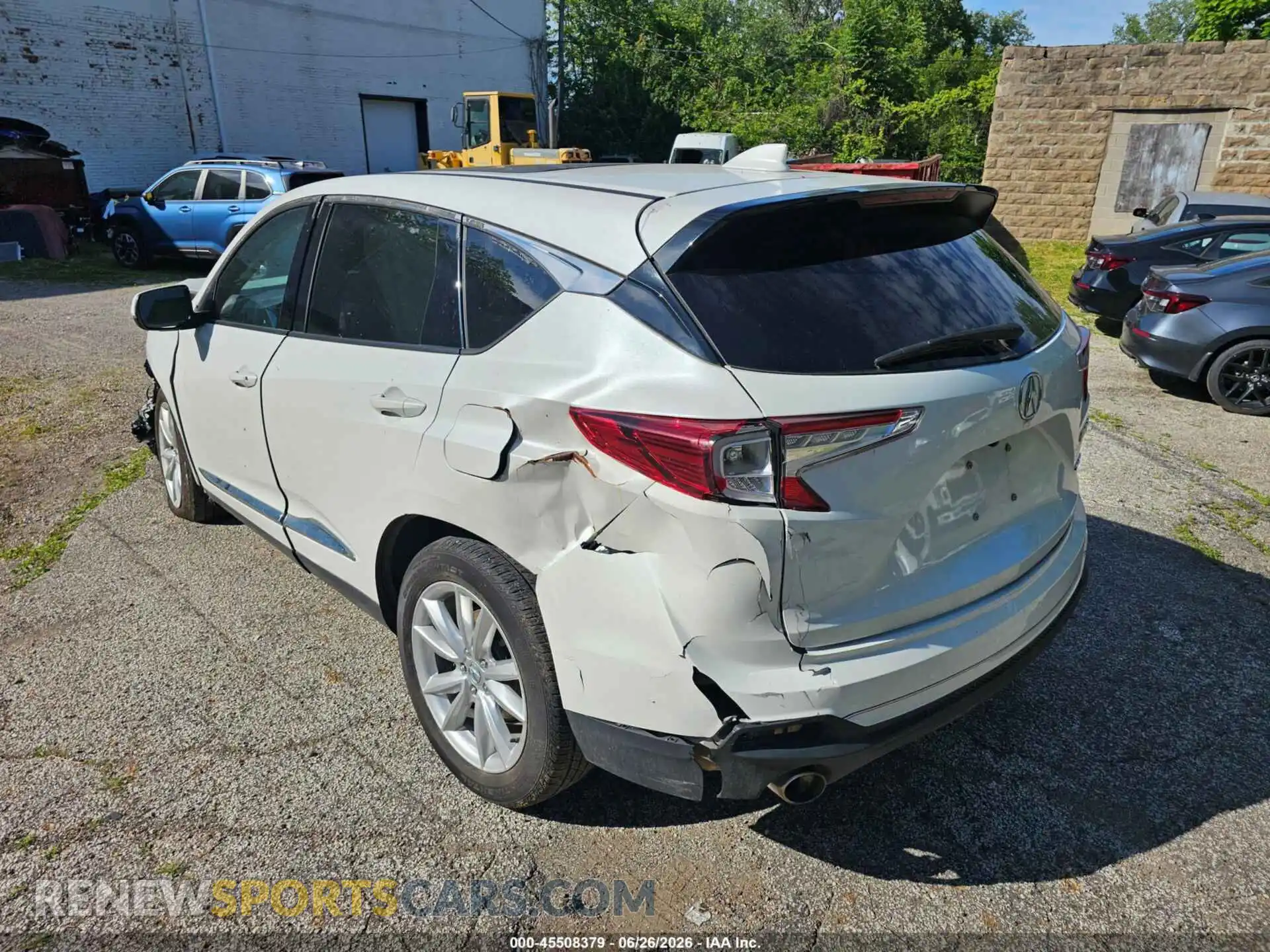 3 Photograph of a damaged car 5J8TC2H34ML036374 ACURA RDX 2021
