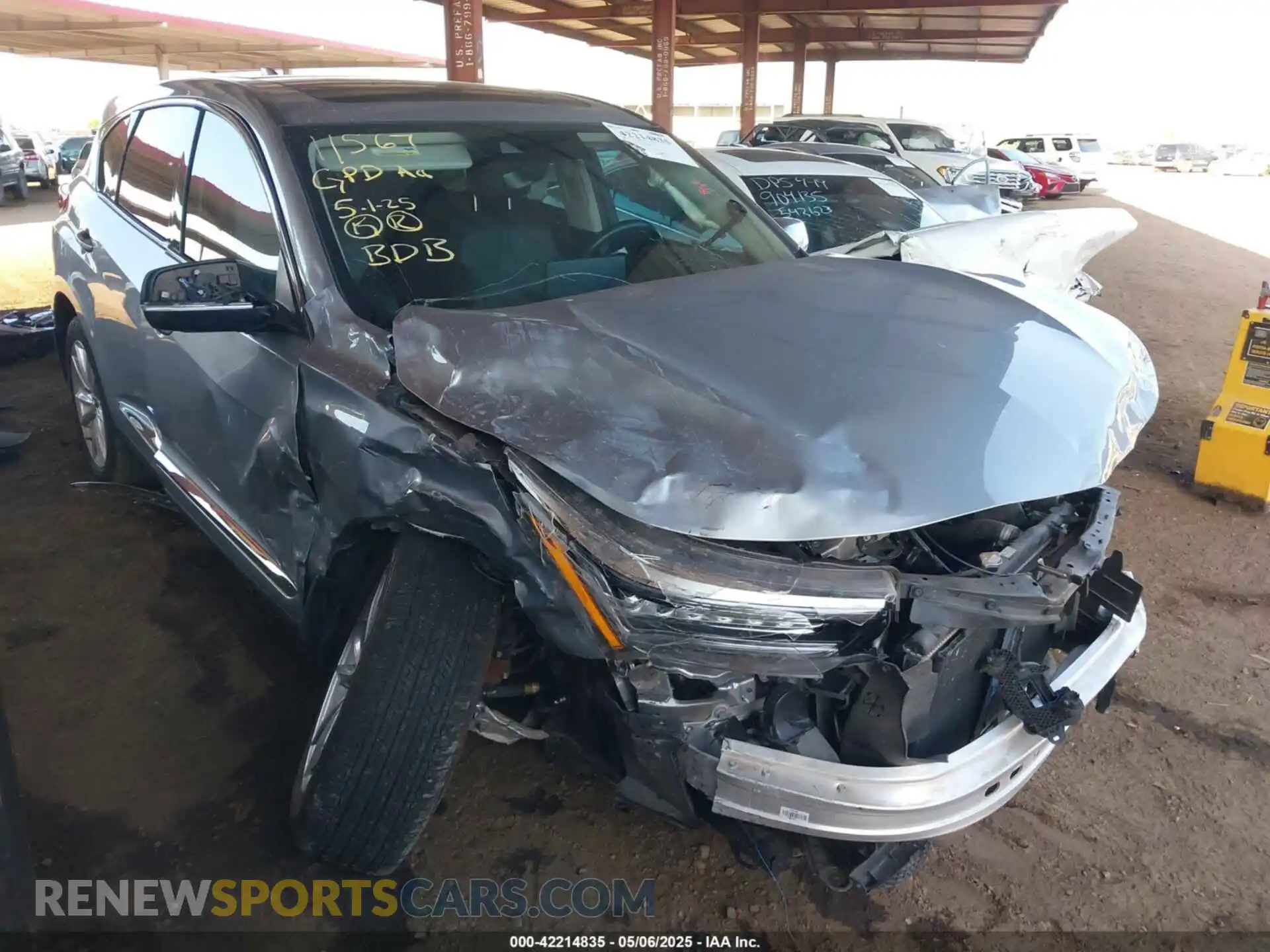 1 fotografías del automóvil dañado 5J8TC2H34ML047472 ACURA RDX 2021