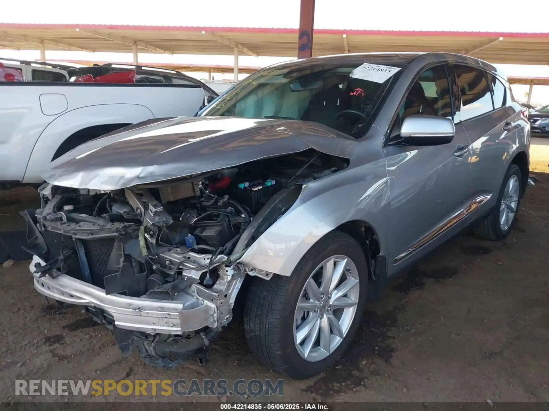 2 fotografías del automóvil dañado 5J8TC2H34ML047472 ACURA RDX 2021