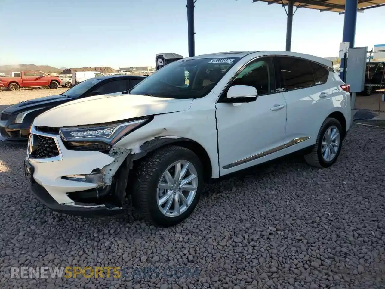 1 Photograph of a damaged car 5J8TC2H35ML001987 ACURA RDX 2021