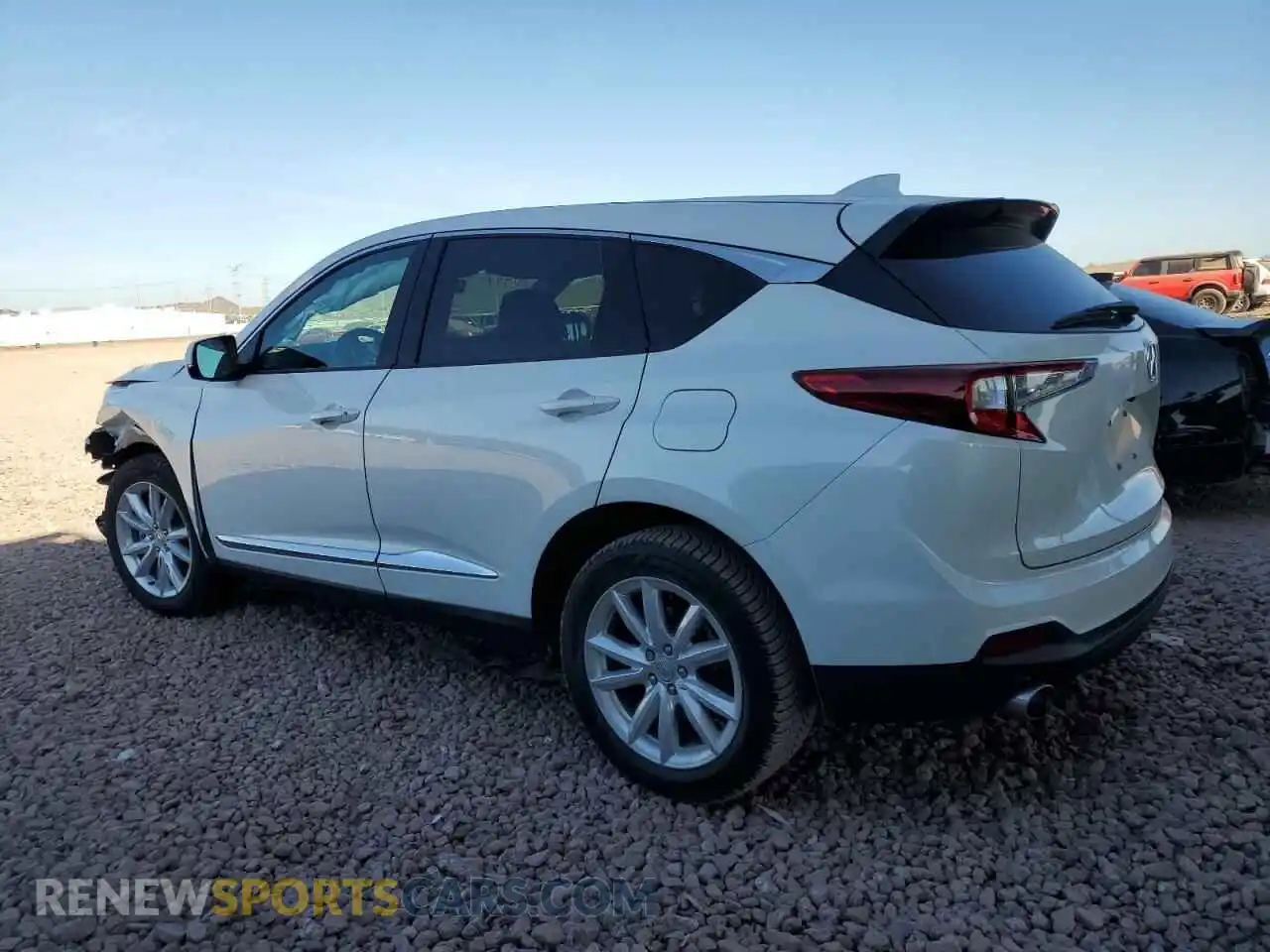 2 Photograph of a damaged car 5J8TC2H35ML001987 ACURA RDX 2021