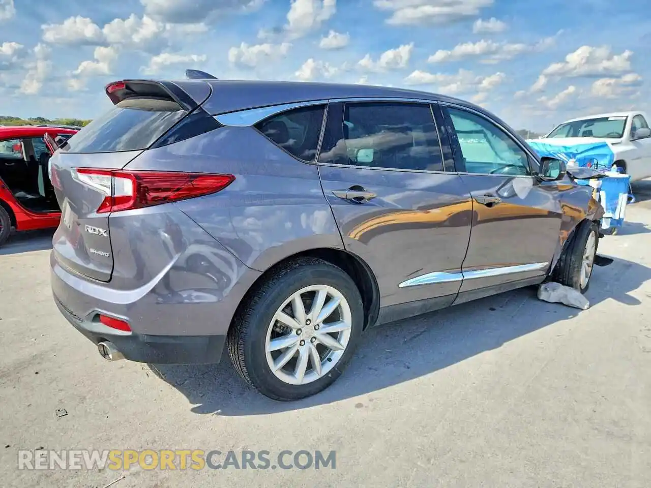 3 Photograph of a damaged car 5J8TC2H35ML005585 ACURA RDX 2021