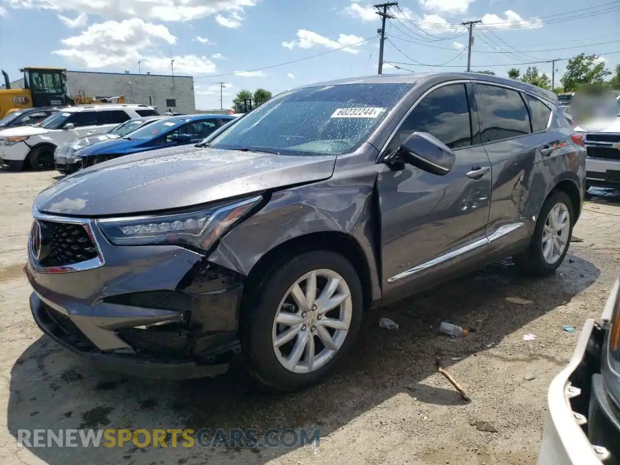 1 fotografías del automóvil dañado 5J8TC2H38ML002535 ACURA RDX 2021
