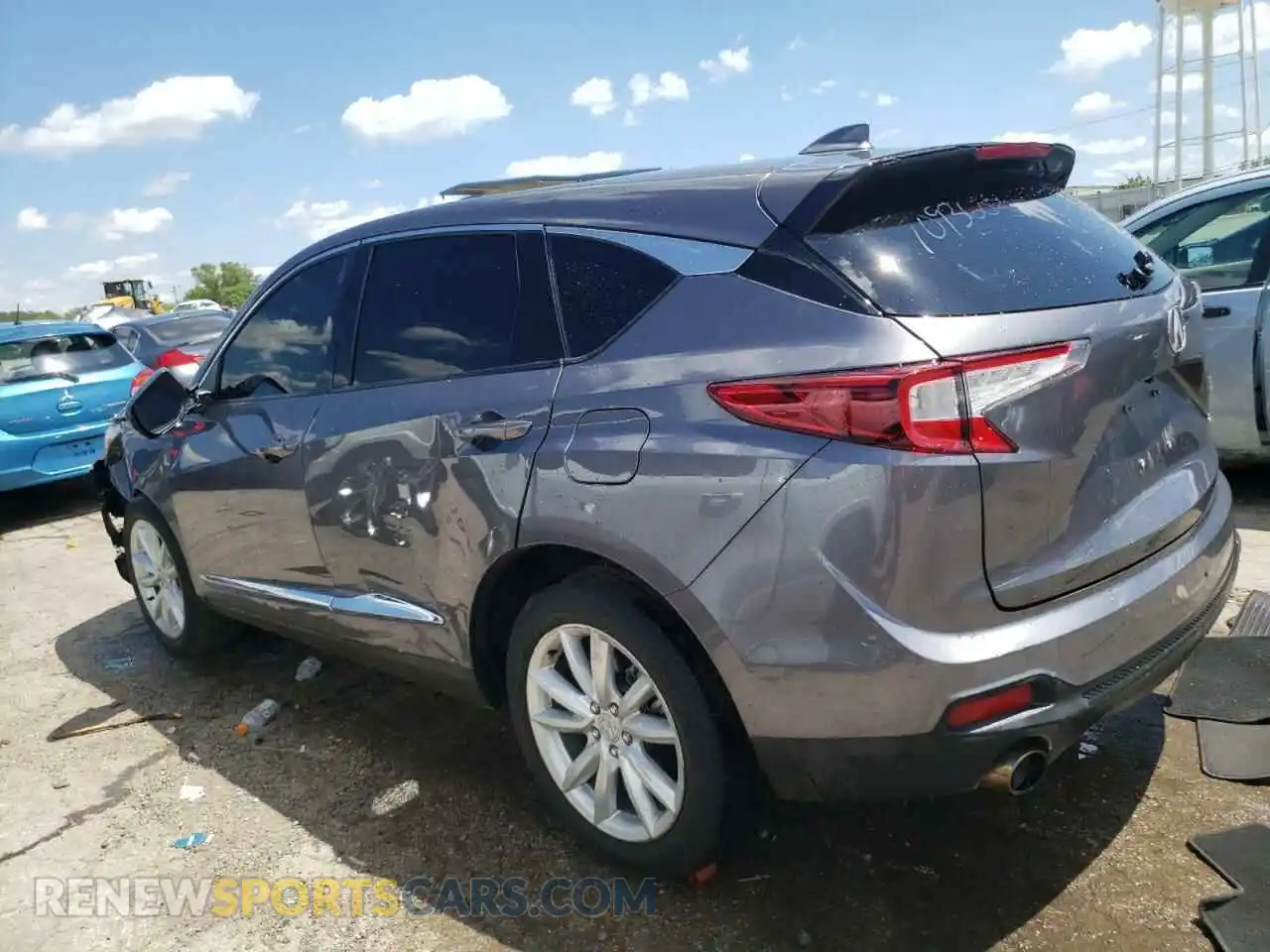 2 fotografías del automóvil dañado 5J8TC2H38ML002535 ACURA RDX 2021