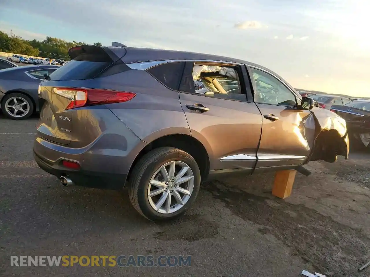 3 fotografías del automóvil dañado 5J8TC2H39ML045930 ACURA RDX 2021