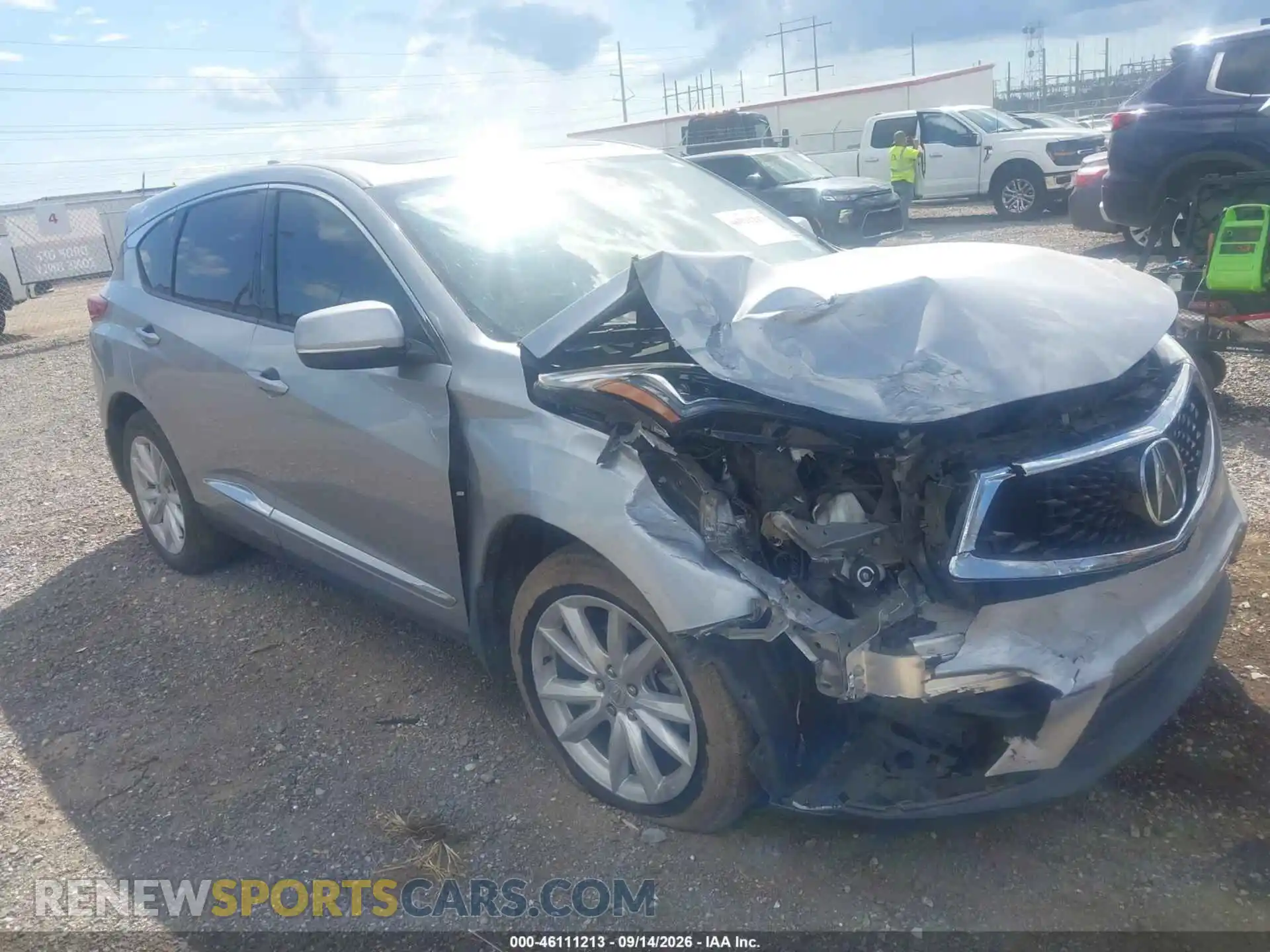 1 Photograph of a damaged car 5J8TC2H3XML035861 ACURA RDX 2021
