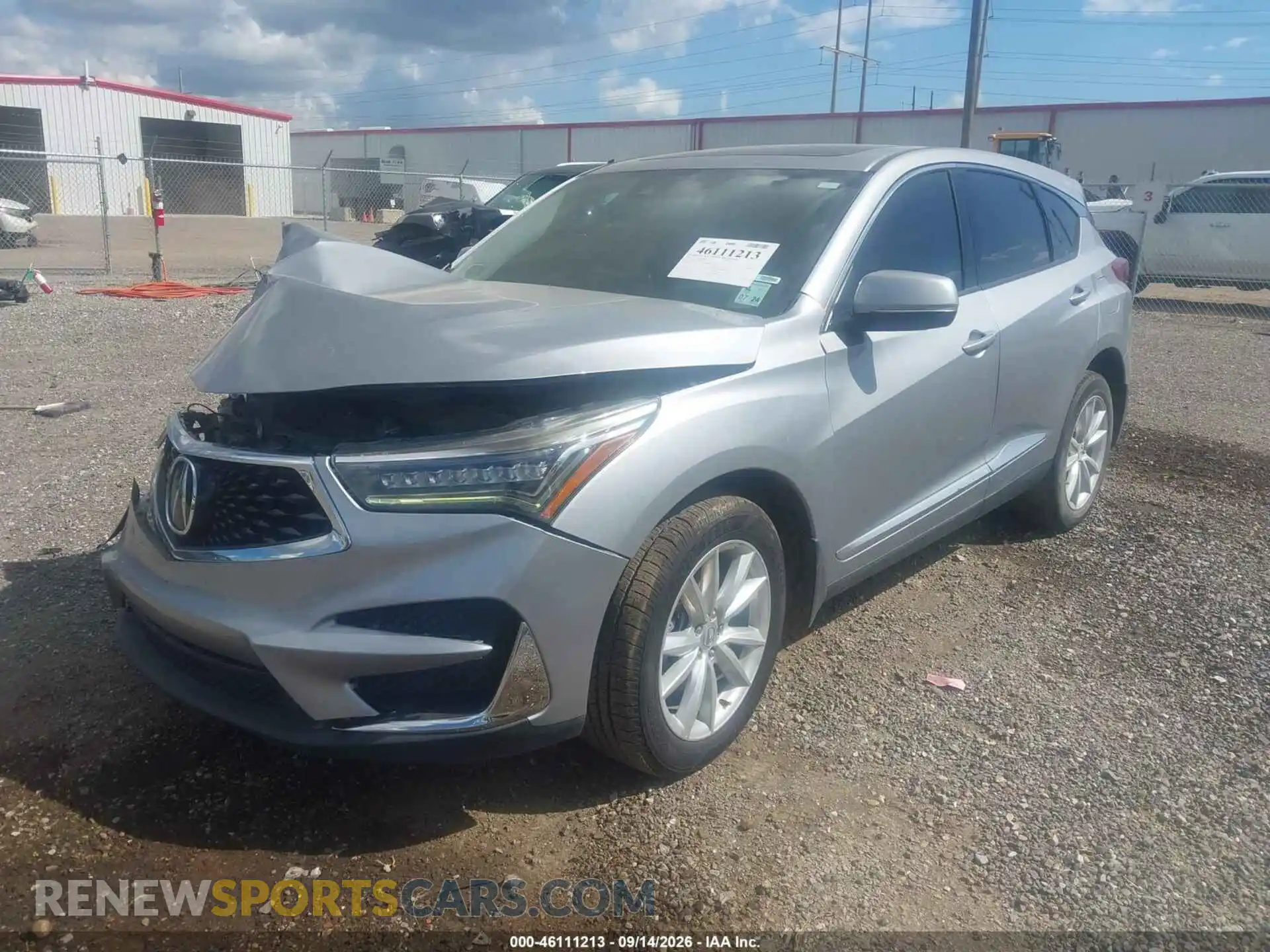 2 Photograph of a damaged car 5J8TC2H3XML035861 ACURA RDX 2021