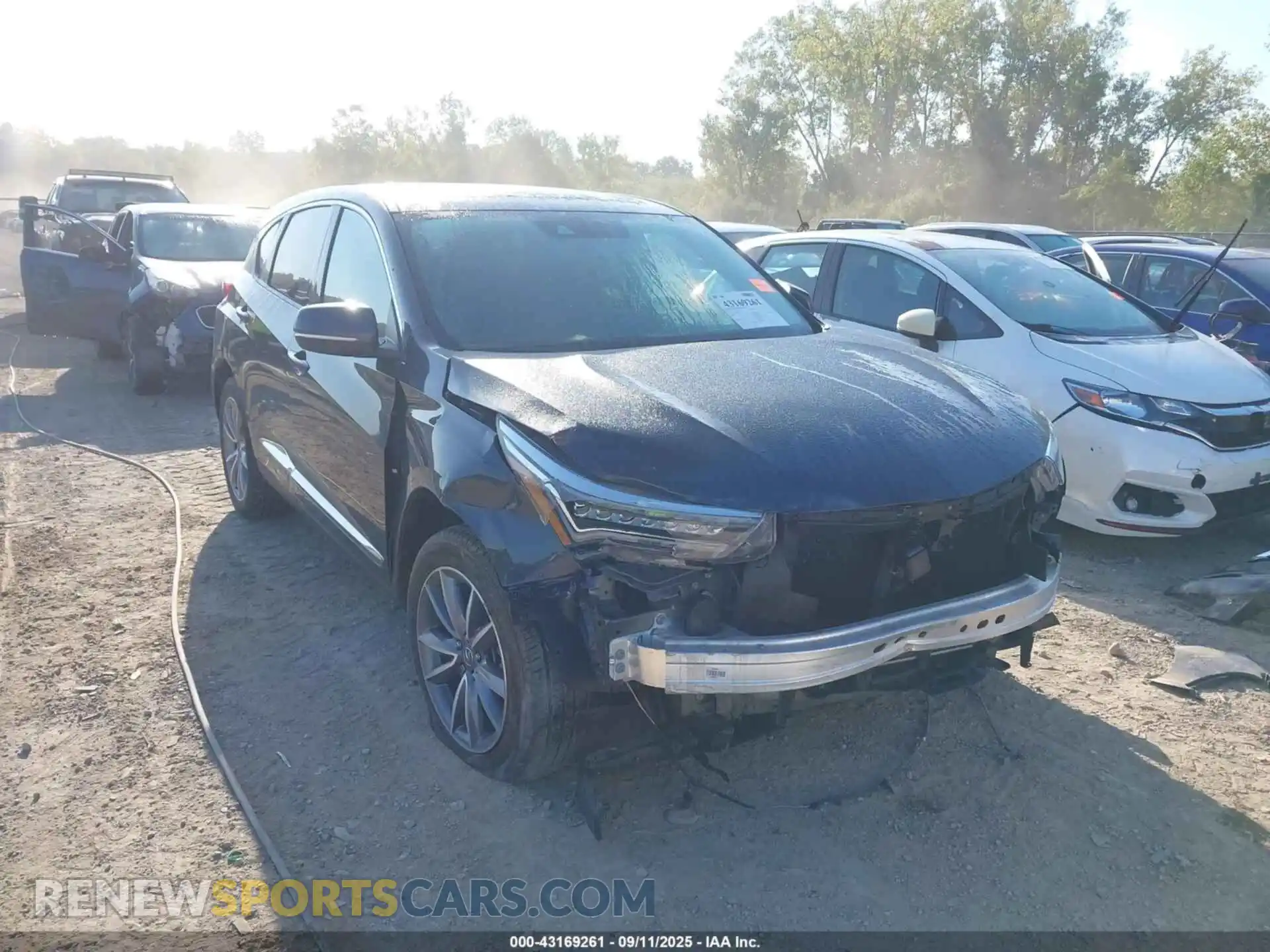 1 Photograph of a damaged car 5J8TC2H50ML012171 ACURA RDX 2021