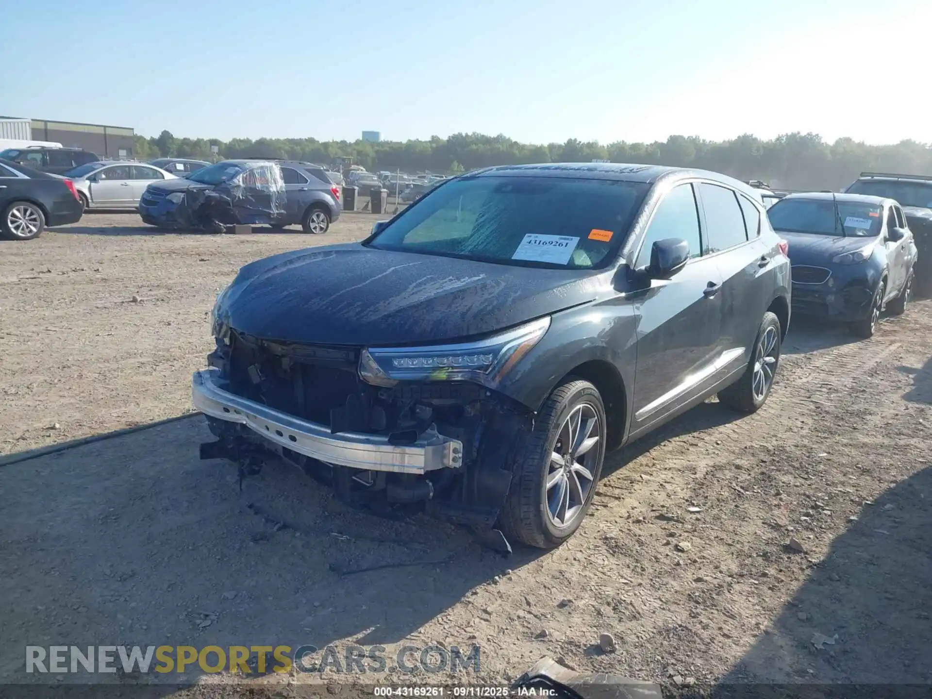 2 Photograph of a damaged car 5J8TC2H50ML012171 ACURA RDX 2021