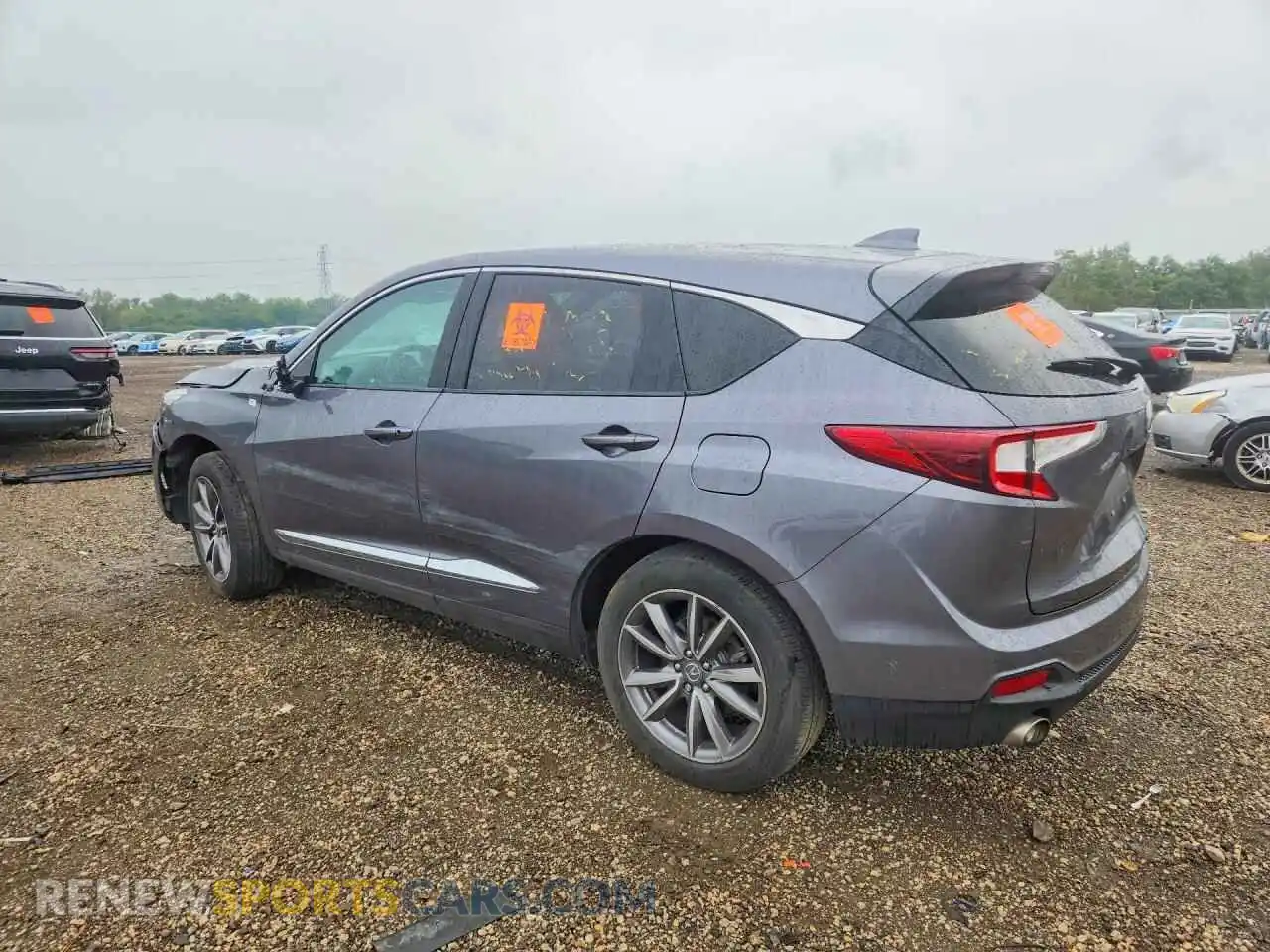 2 fotografías del automóvil dañado 5J8TC2H50ML025647 ACURA RDX 2021