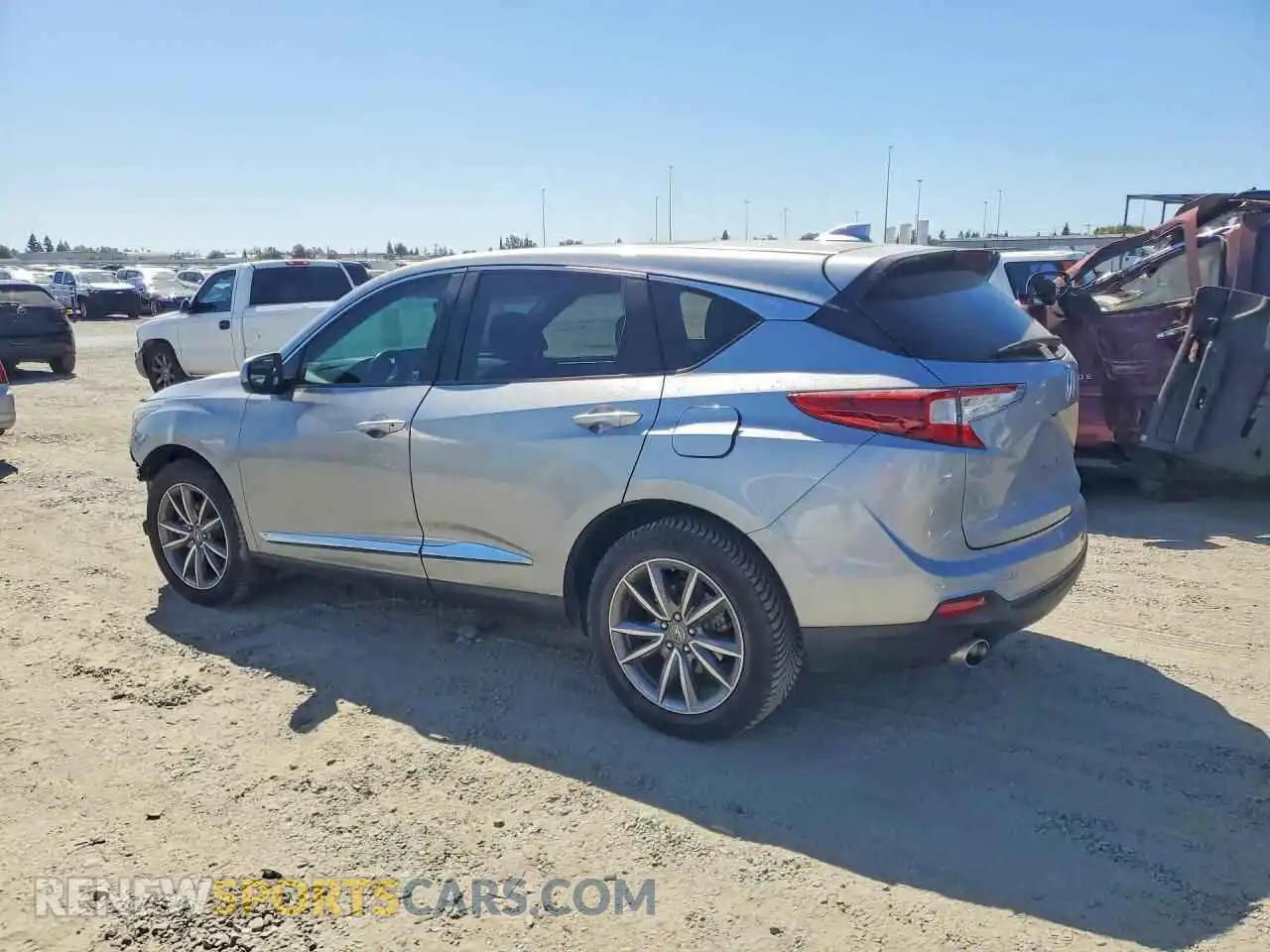 2 fotografías del automóvil dañado 5J8TC2H51ML004256 ACURA RDX 2021