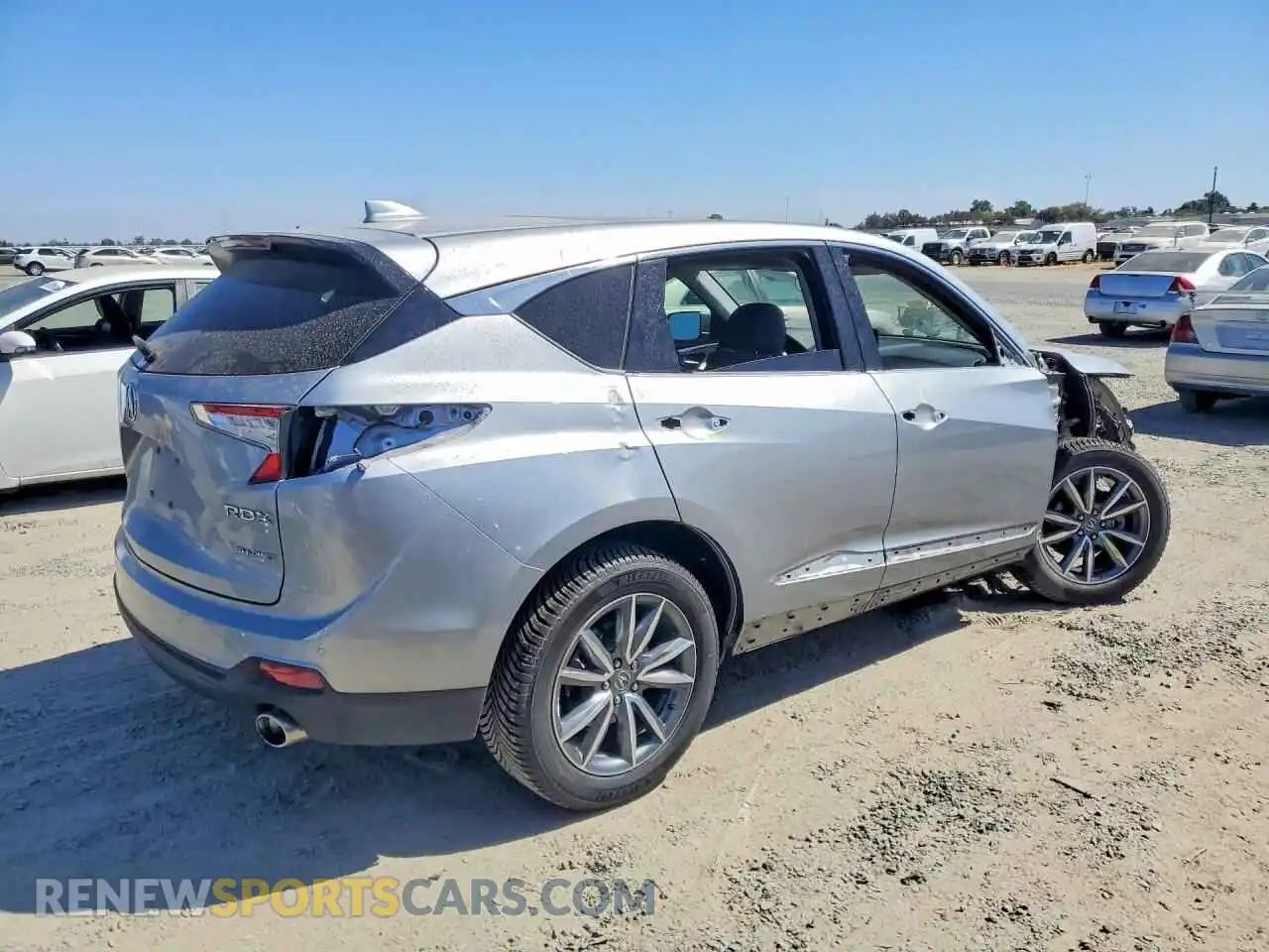 3 fotografías del automóvil dañado 5J8TC2H51ML004256 ACURA RDX 2021
