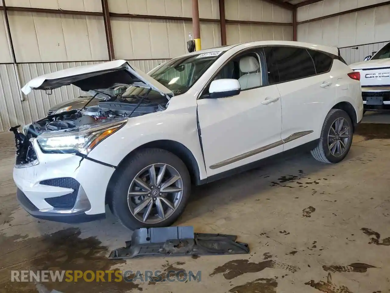 1 Photograph of a damaged car 5J8TC2H51ML007478 ACURA RDX 2021