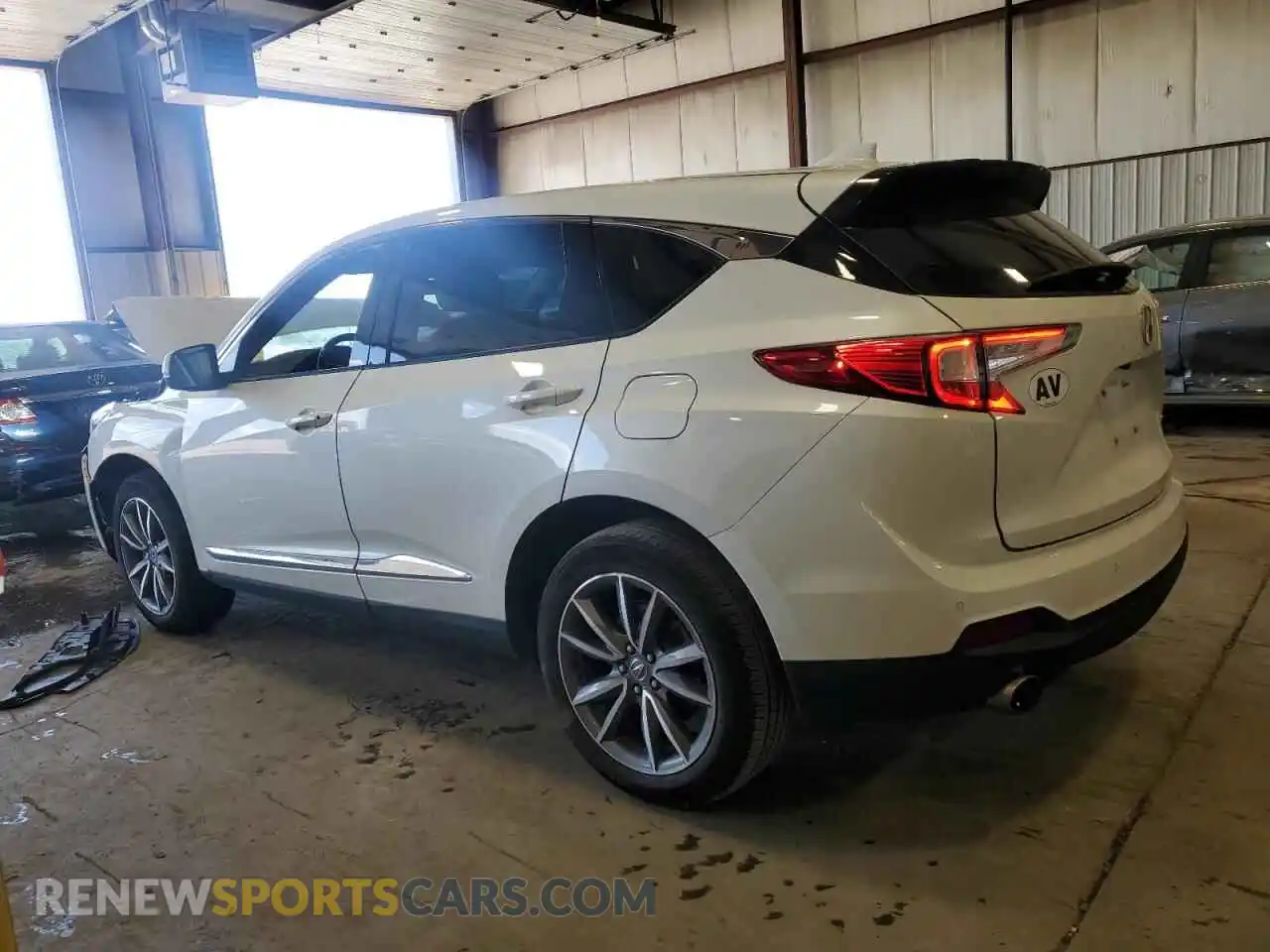 2 Photograph of a damaged car 5J8TC2H51ML007478 ACURA RDX 2021