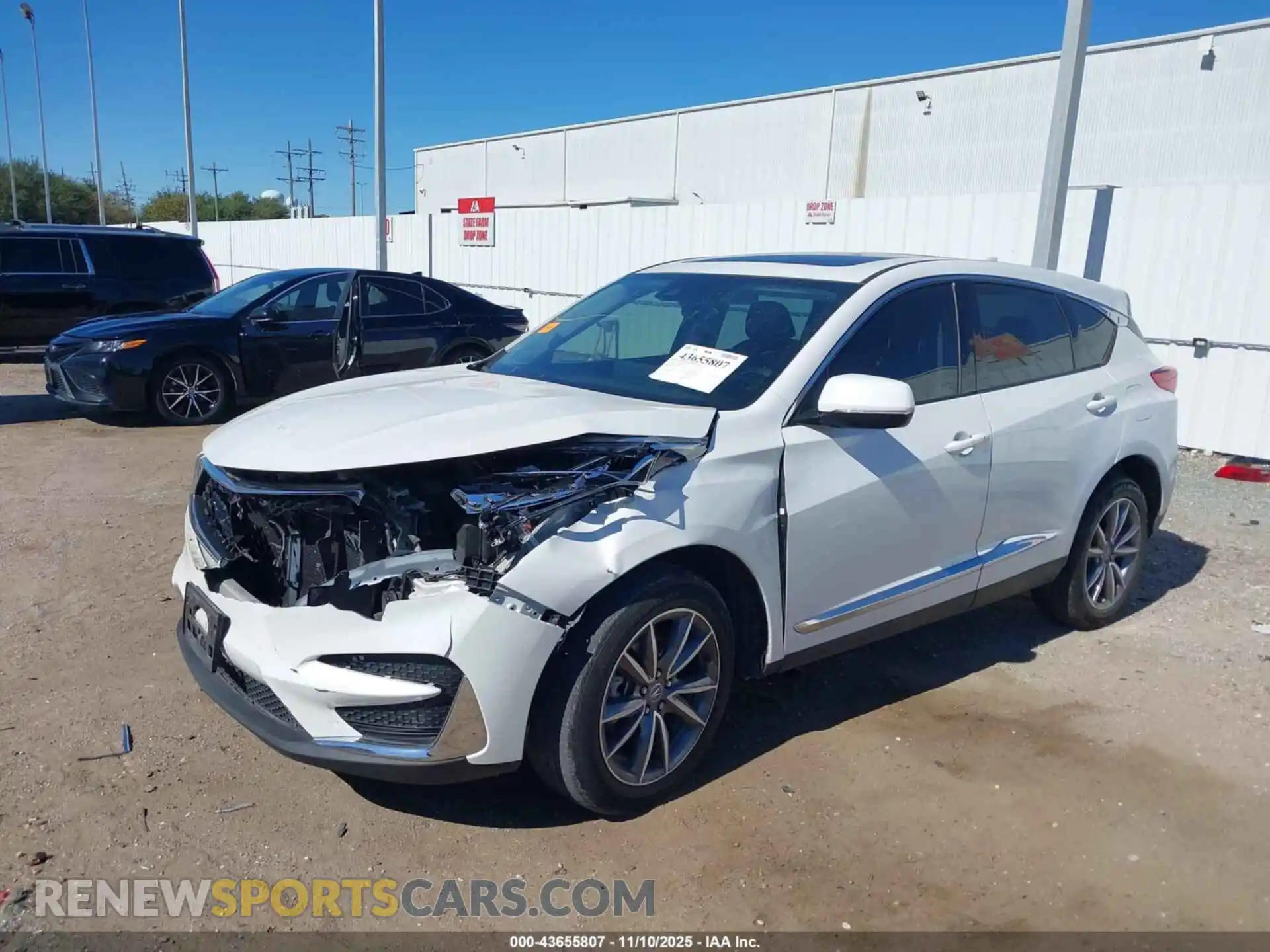 2 Photograph of a damaged car 5J8TC2H51ML045731 ACURA RDX 2021