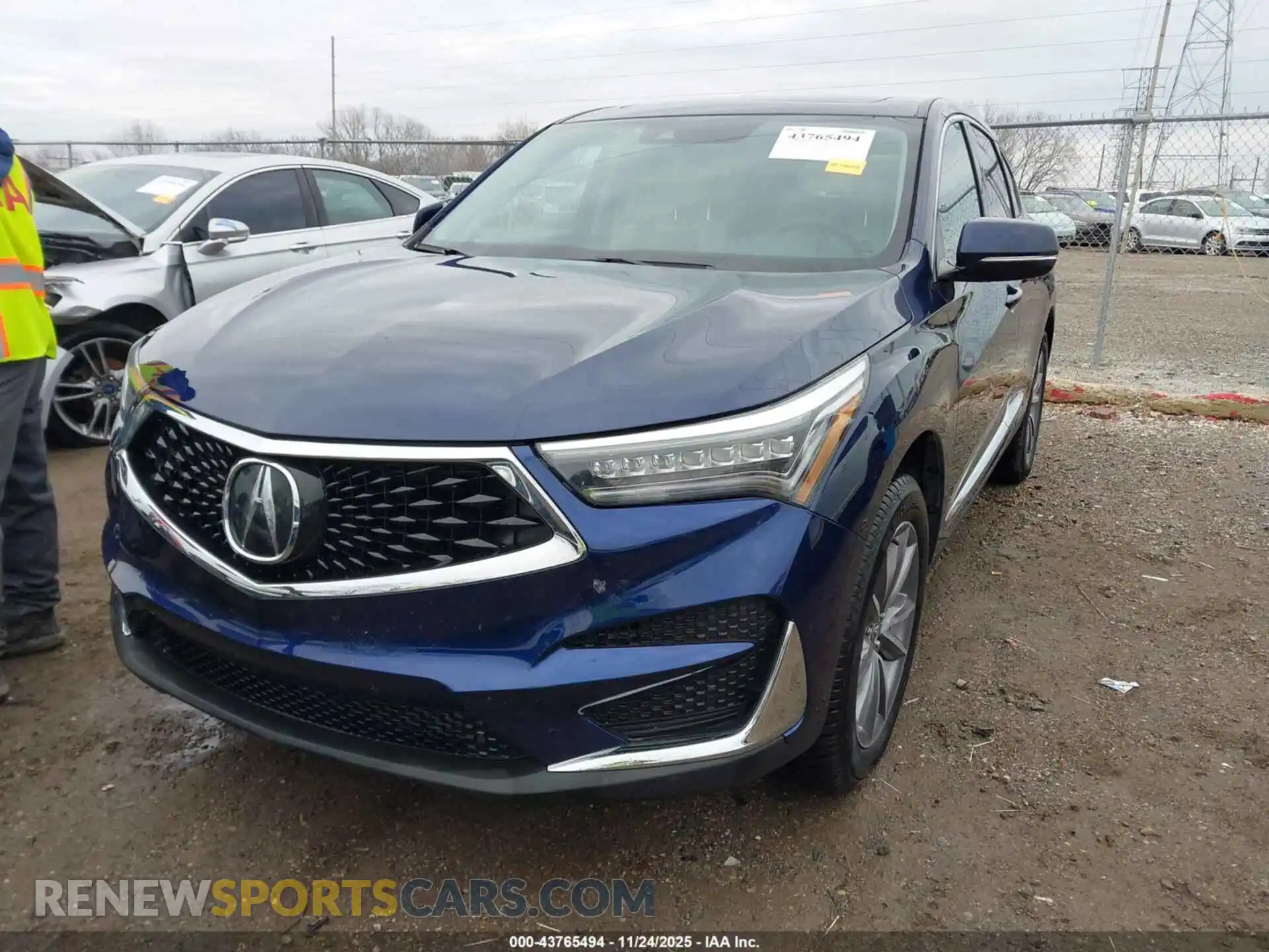 2 fotografías del automóvil dañado 5J8TC2H52ML016111 ACURA RDX 2021