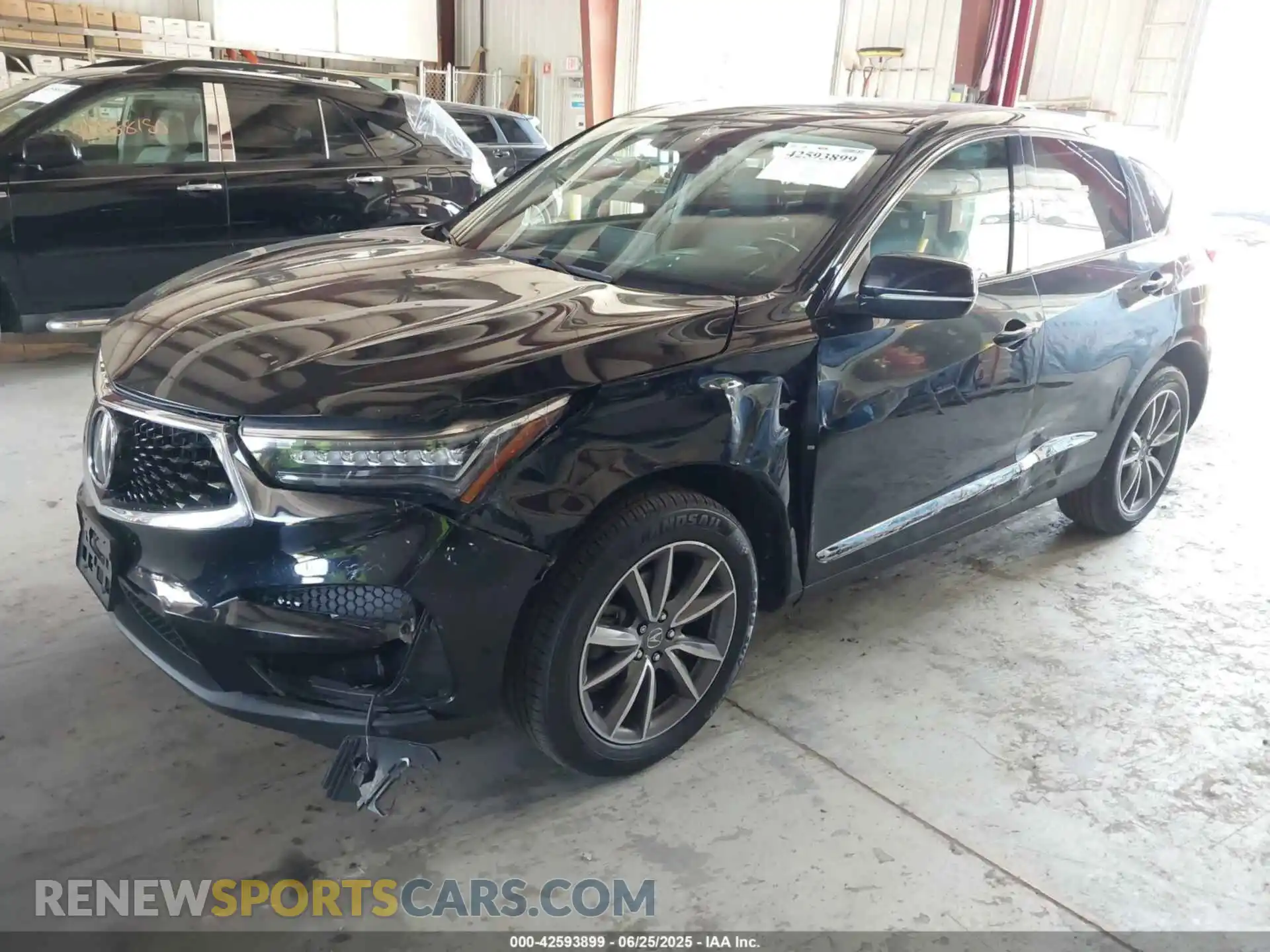 2 Photograph of a damaged car 5J8TC2H52ML028601 ACURA RDX 2021