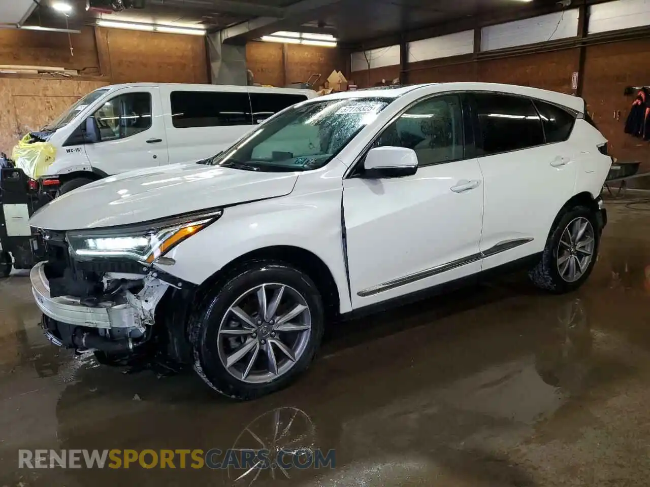 1 Photograph of a damaged car 5J8TC2H53ML009698 ACURA RDX 2021
