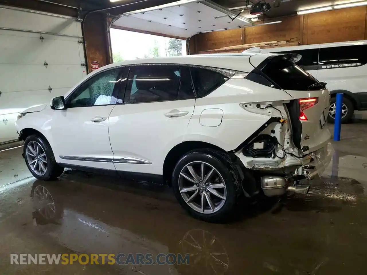 2 Photograph of a damaged car 5J8TC2H53ML009698 ACURA RDX 2021