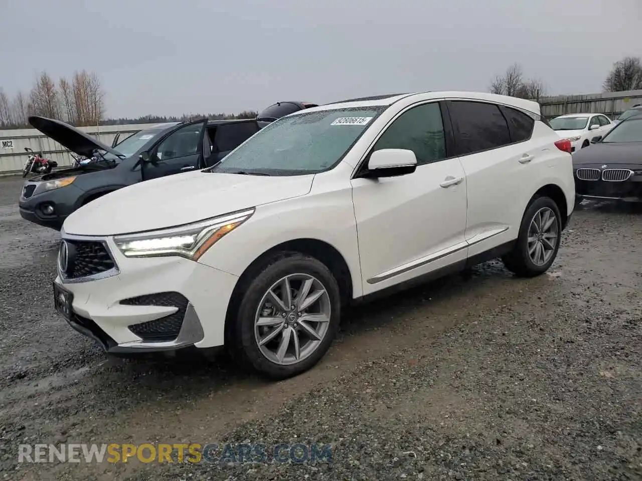 1 Photograph of a damaged car 5J8TC2H53ML014920 ACURA RDX 2021