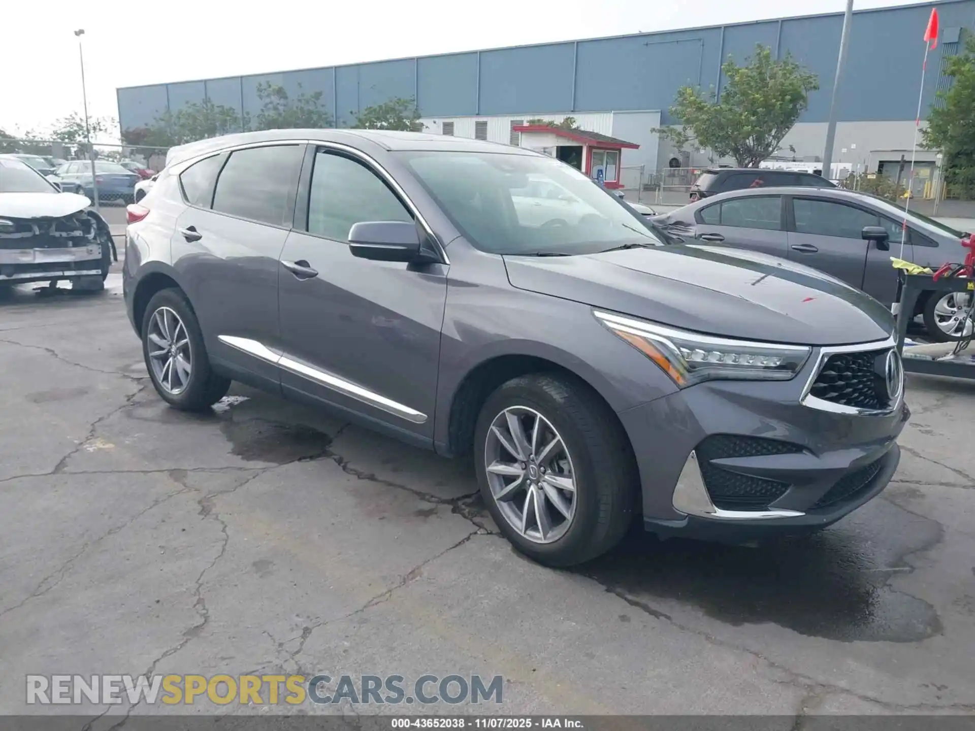 1 Photograph of a damaged car 5J8TC2H53ML038621 ACURA RDX 2021
