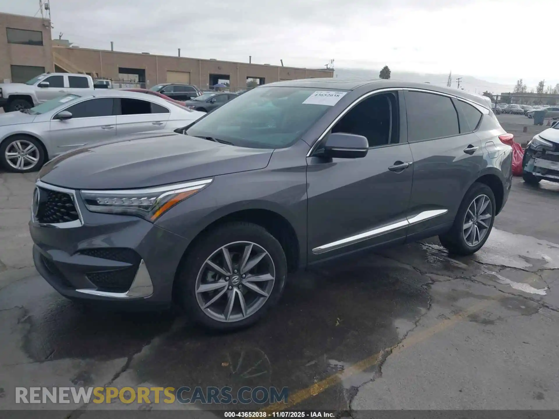 2 Photograph of a damaged car 5J8TC2H53ML038621 ACURA RDX 2021