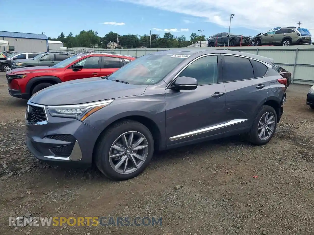 1 Фотография поврежденного автомобиля 5J8TC2H54ML015588 ACURA RDX 2021