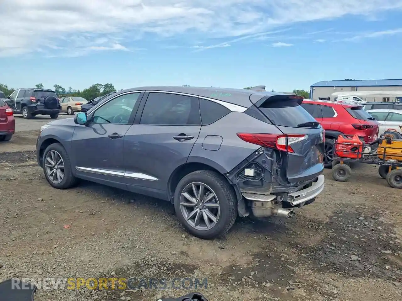 2 Фотография поврежденного автомобиля 5J8TC2H54ML015588 ACURA RDX 2021