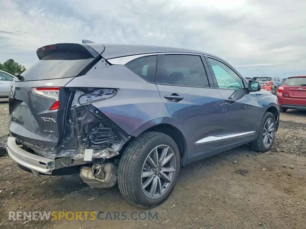 3 Фотография поврежденного автомобиля 5J8TC2H54ML015588 ACURA RDX 2021