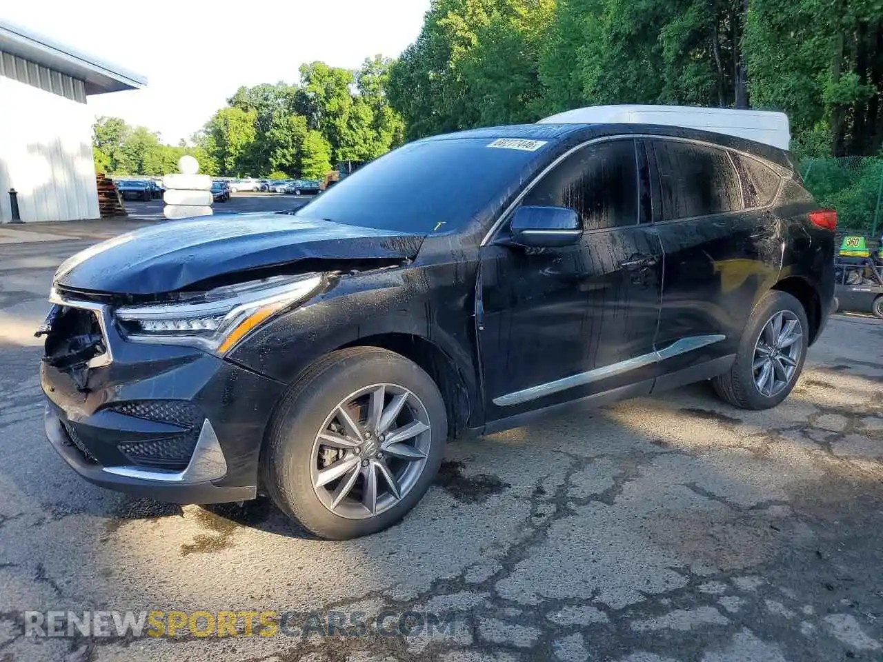 1 Photograph of a damaged car 5J8TC2H54ML016546 ACURA RDX 2021