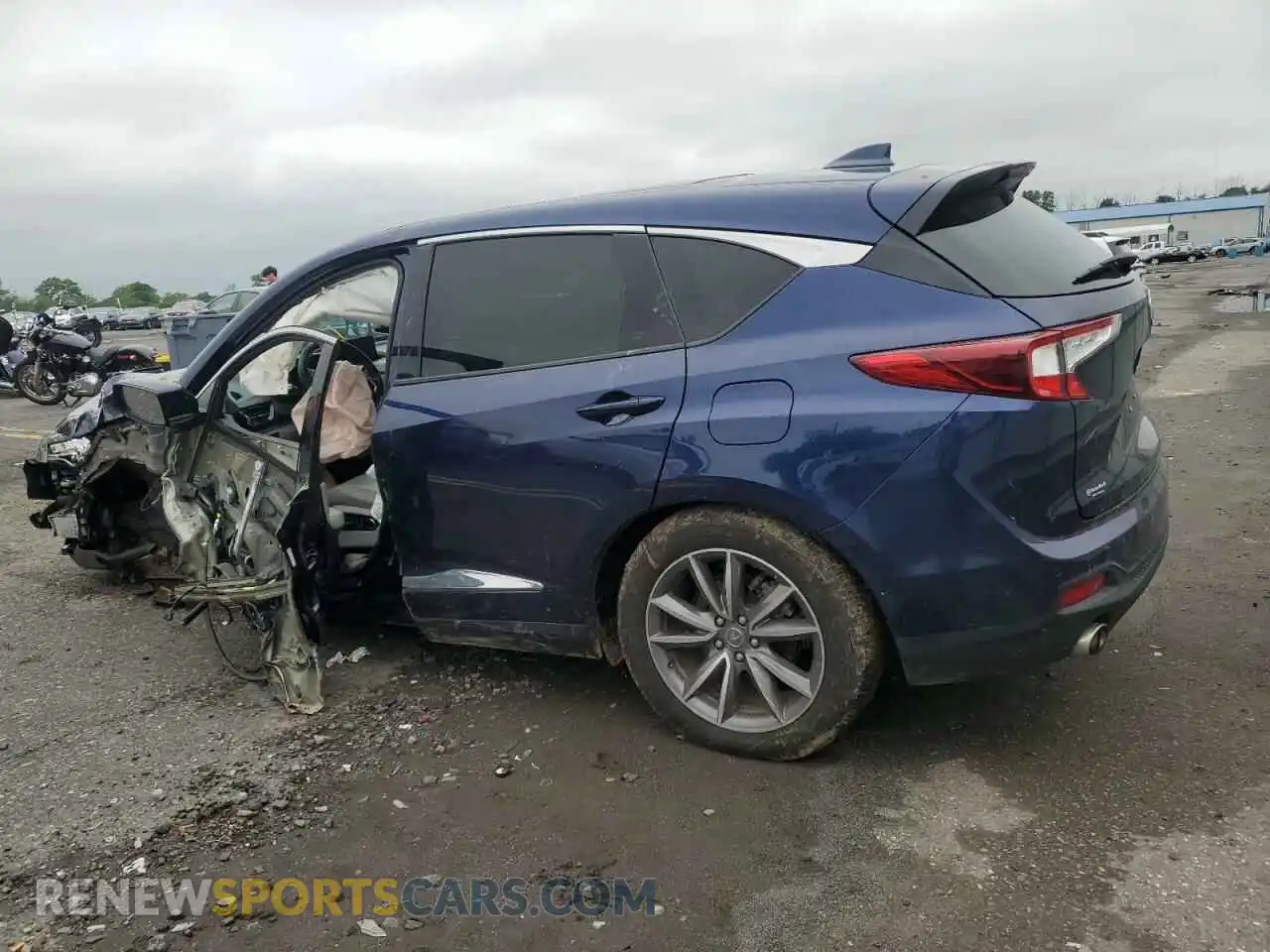 2 fotografías del automóvil dañado 5J8TC2H55ML015938 ACURA RDX 2021