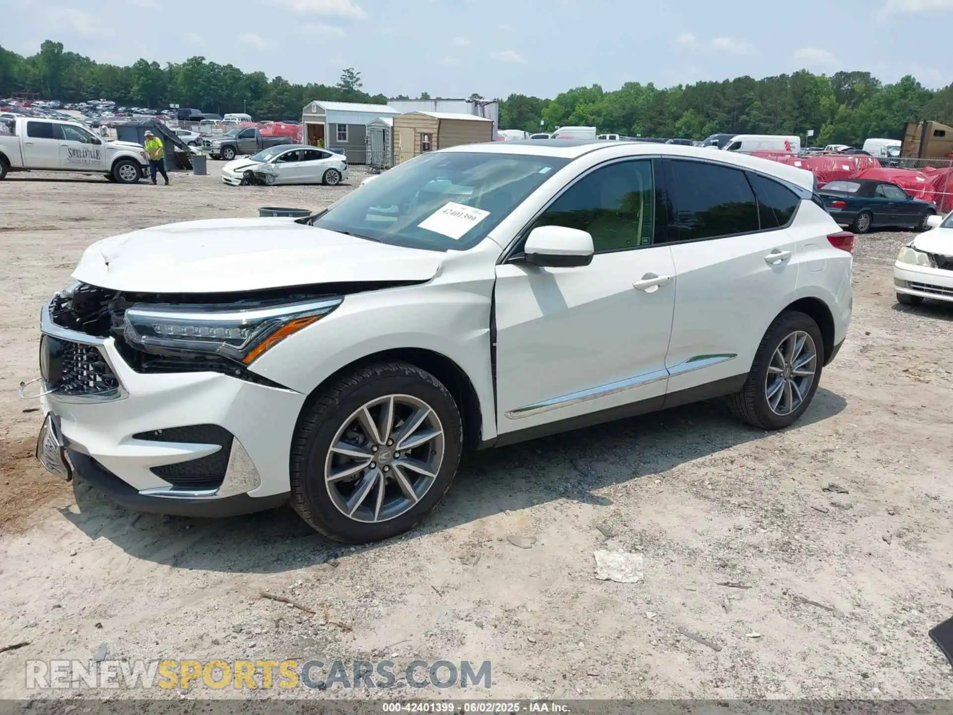 2 Photograph of a damaged car 5J8TC2H55ML020136 ACURA RDX 2021