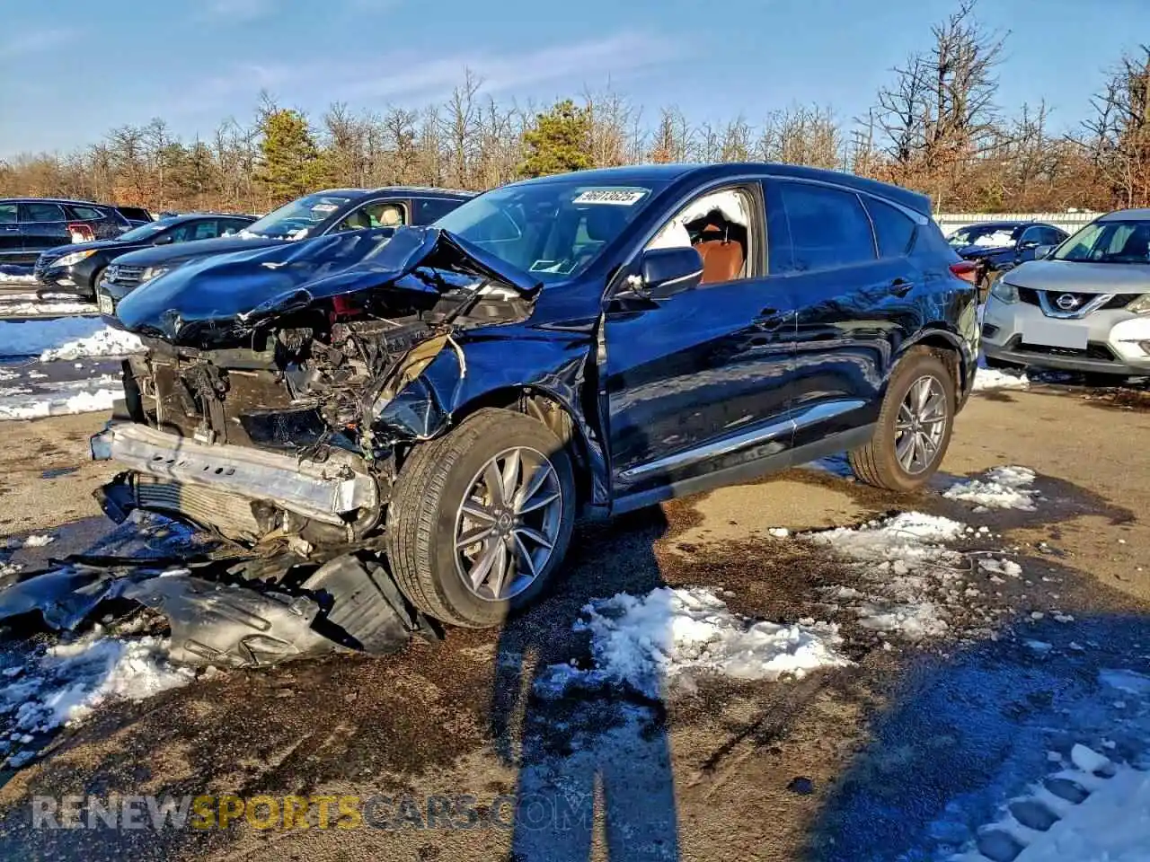1 Photograph of a damaged car 5J8TC2H55ML024266 ACURA RDX 2021