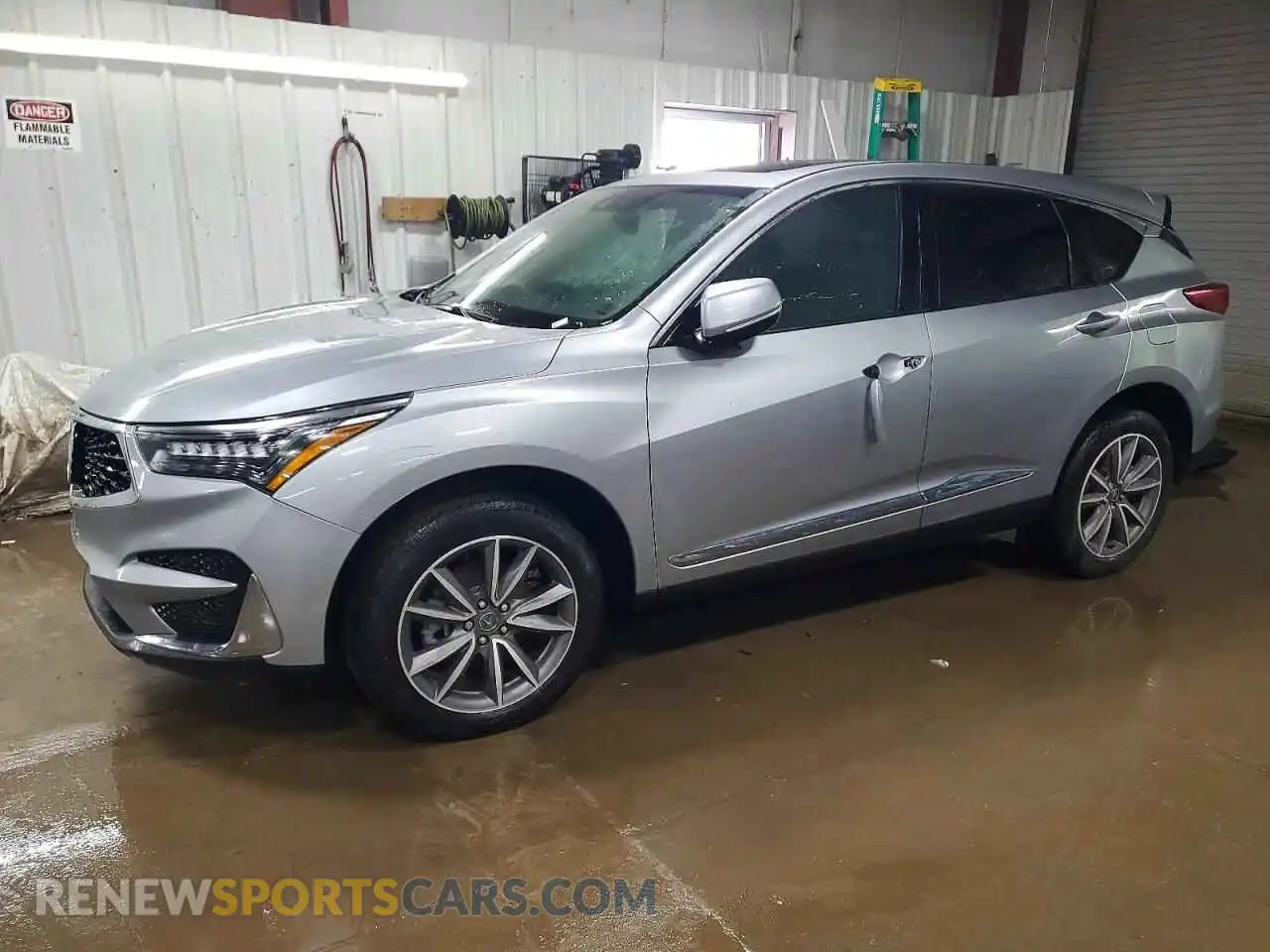1 Photograph of a damaged car 5J8TC2H57ML017075 ACURA RDX 2021