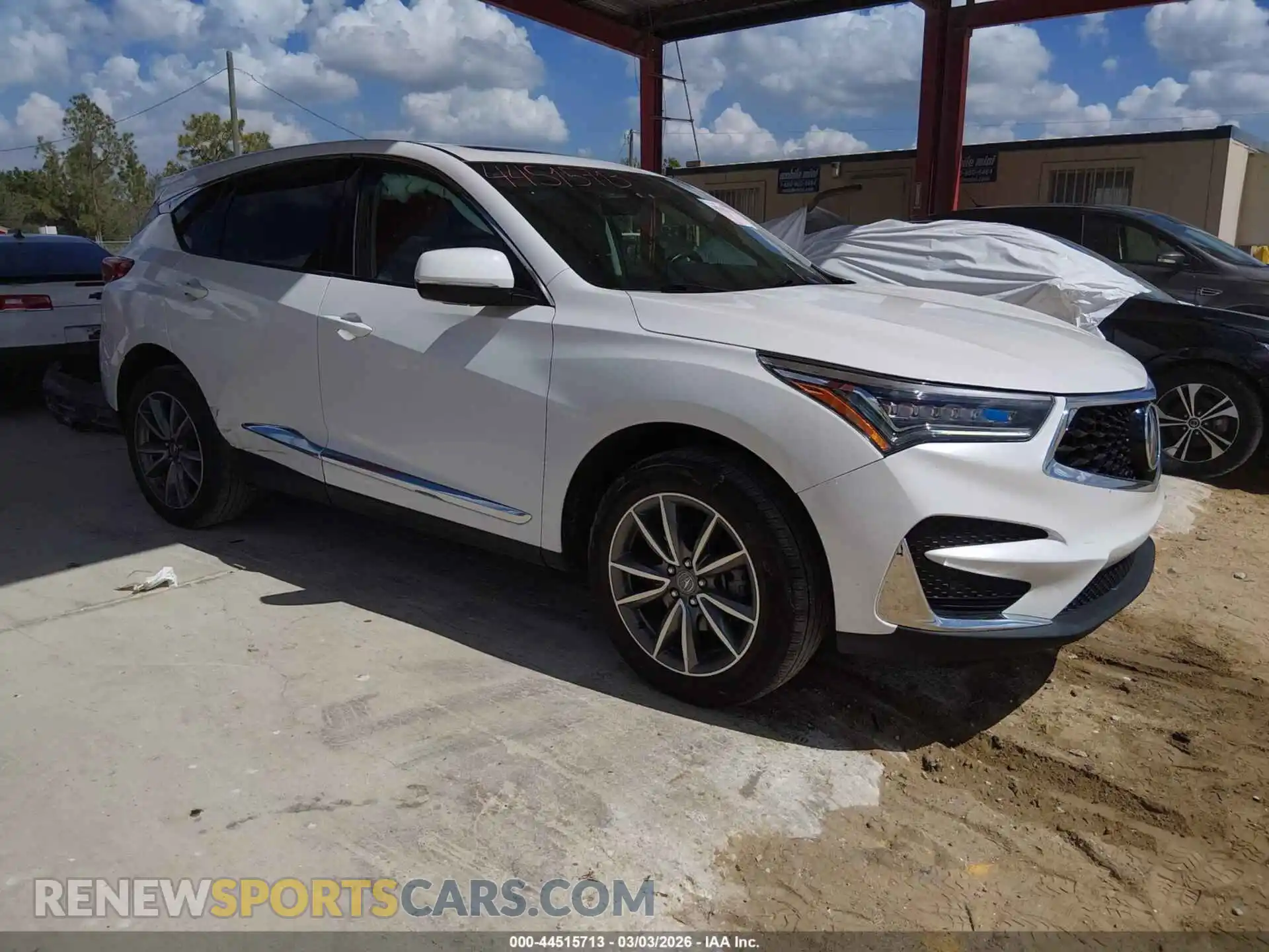 1 Photograph of a damaged car 5J8TC2H57ML028089 ACURA RDX 2021