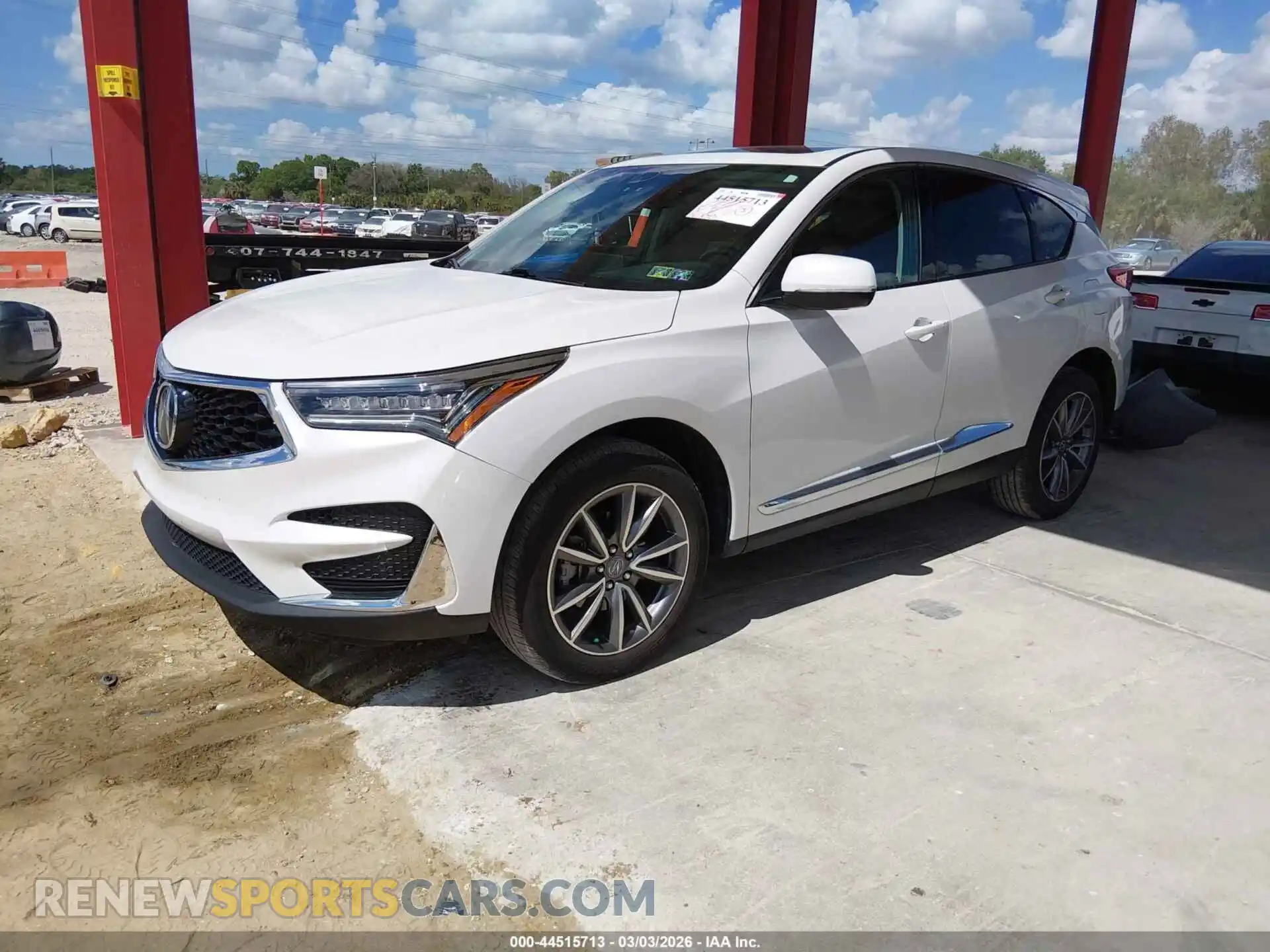 2 Photograph of a damaged car 5J8TC2H57ML028089 ACURA RDX 2021