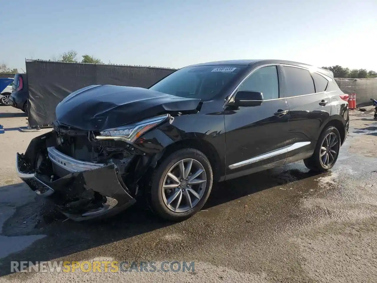 1 Photograph of a damaged car 5J8TC2H58ML001452 ACURA RDX 2021