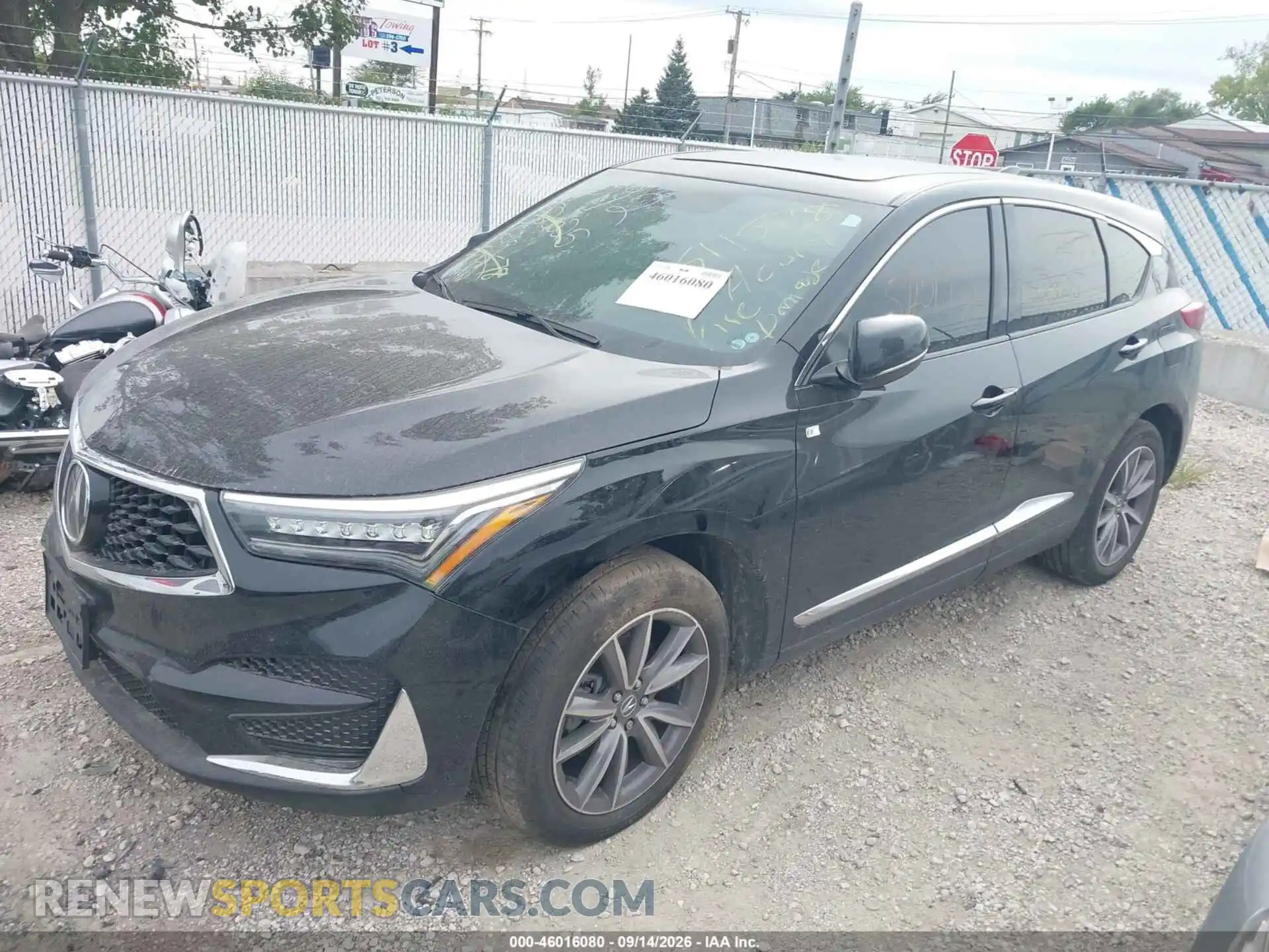 2 fotografías del automóvil dañado 5J8TC2H58ML027176 ACURA RDX 2021