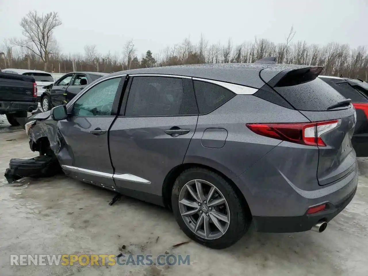 2 Photograph of a damaged car 5J8TC2H58ML035231 ACURA RDX 2021