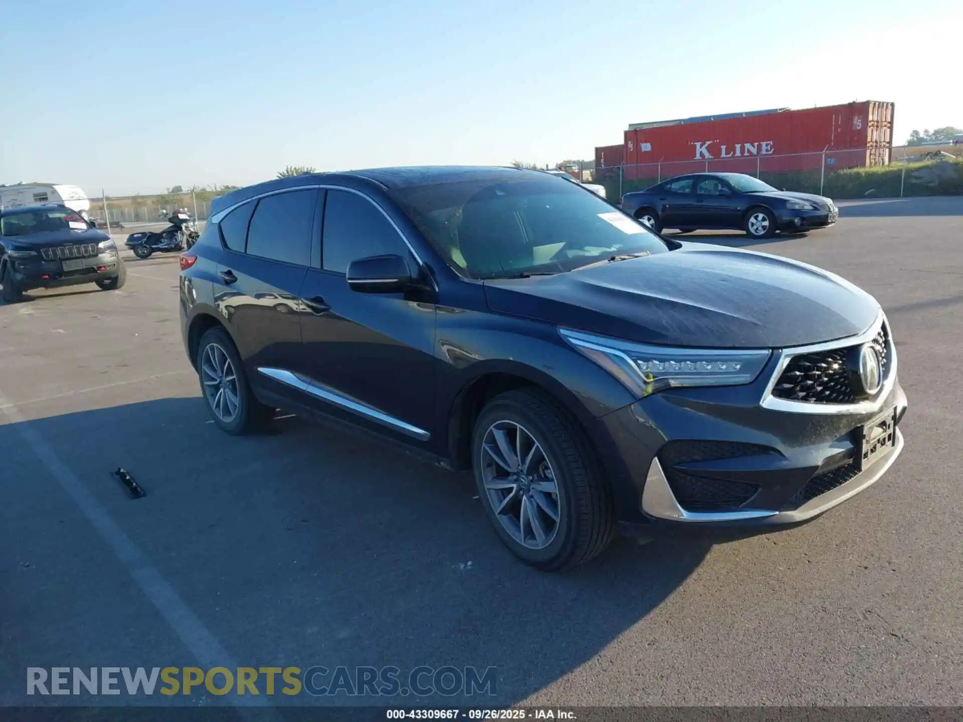 1 Photograph of a damaged car 5J8TC2H58ML038470 ACURA RDX 2021