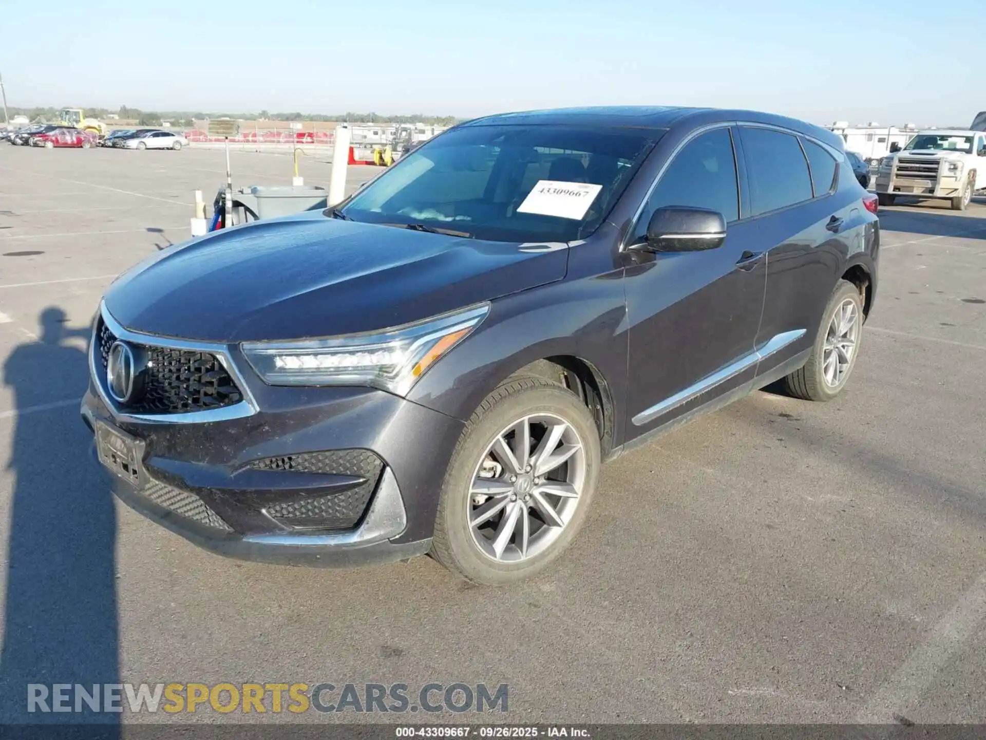 2 Photograph of a damaged car 5J8TC2H58ML038470 ACURA RDX 2021